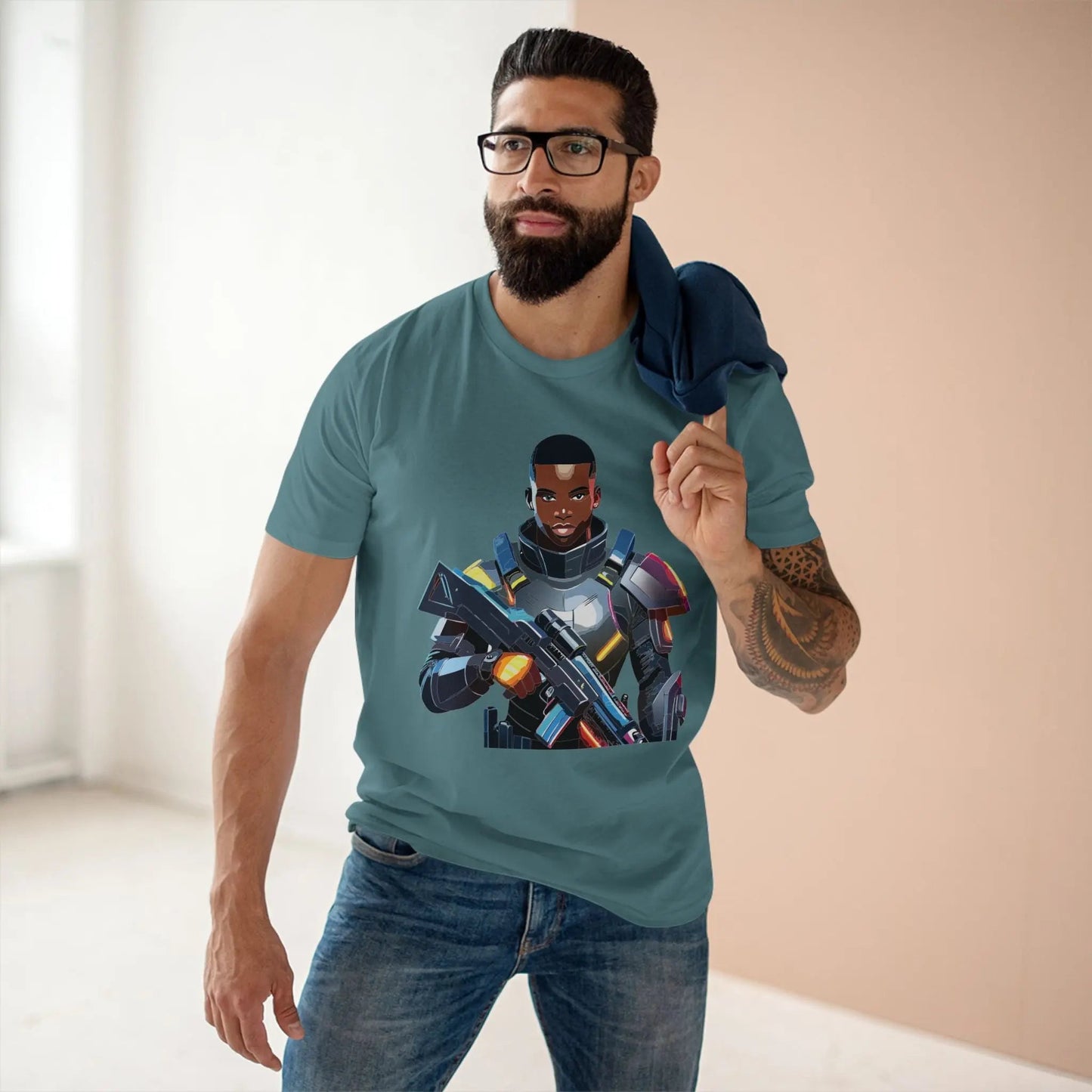 Robocop Graphic Unisex 100 Cotton Staple Tee 18