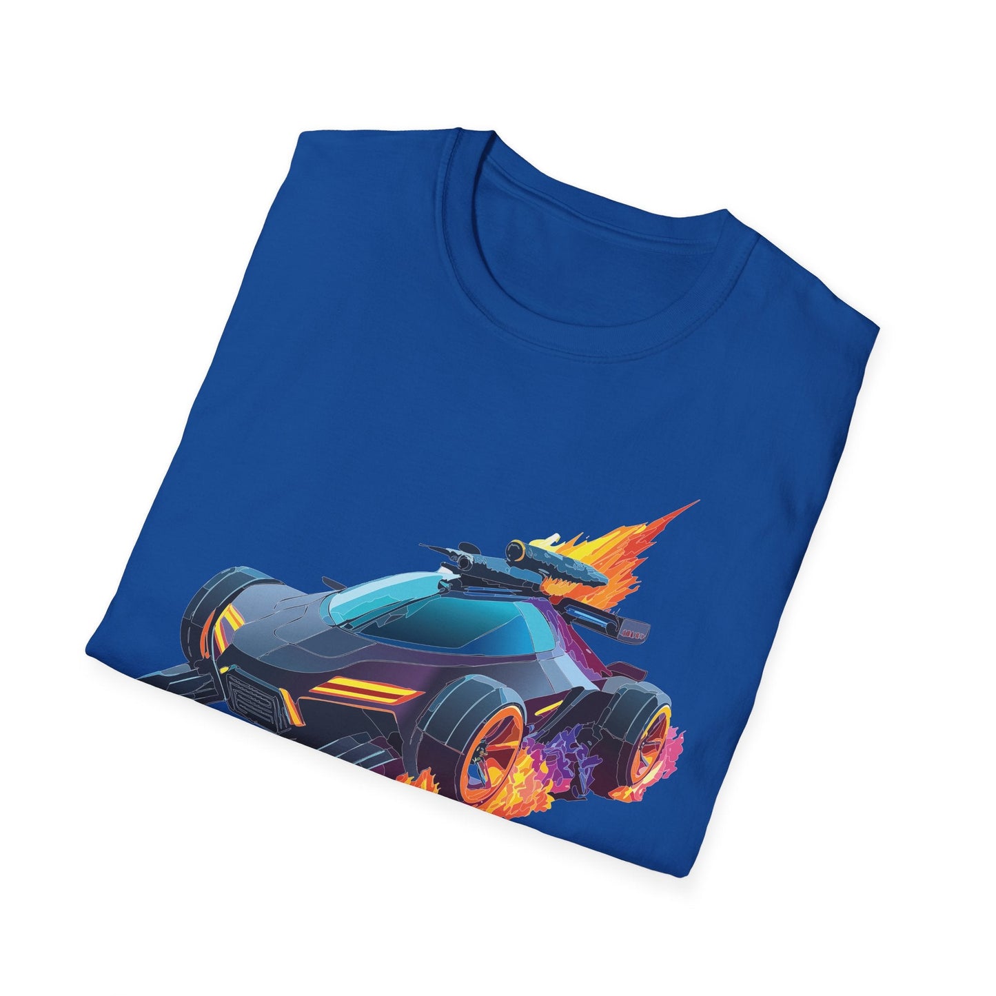 Unisex Car T Shirt Hot Wheels Cars Shirt 100 Percent Ring Spun Cotton Gildan Softstyle Tee