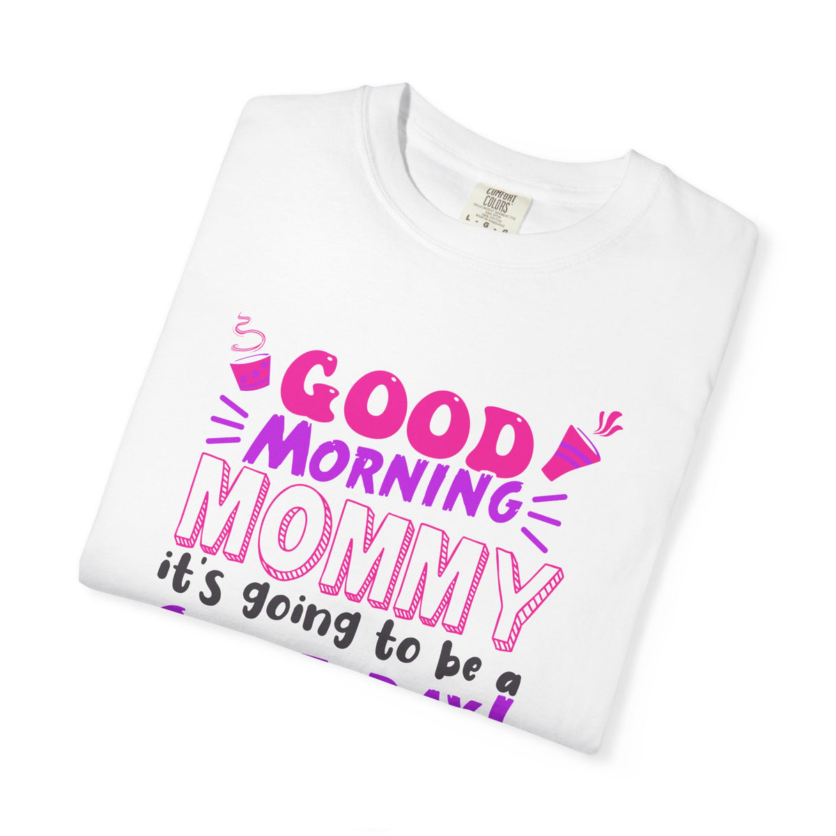 Mom T-shirt Mother's Day Mama Tee Unisex Comfort Colors Garment-Dyed Cotton h41