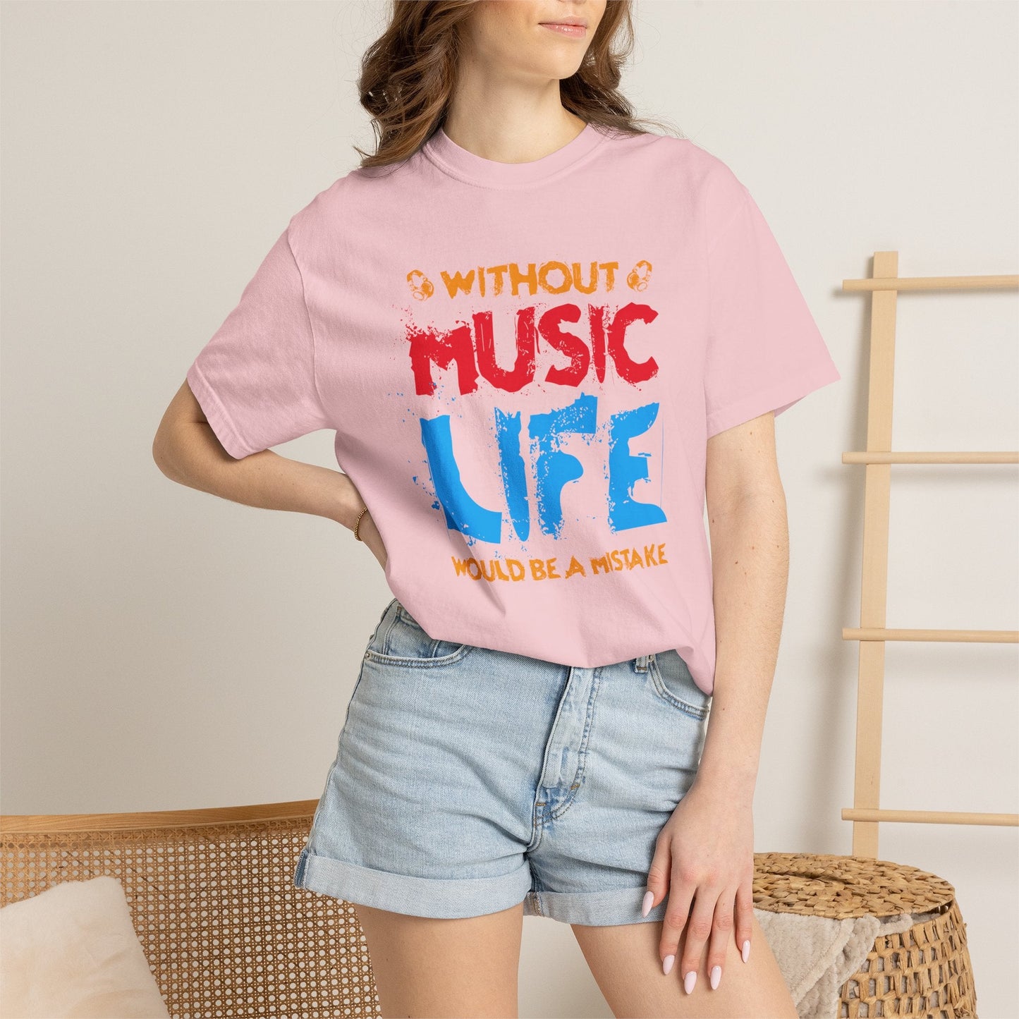 Music Graphic Design Unisex Cotton T-shirt 032