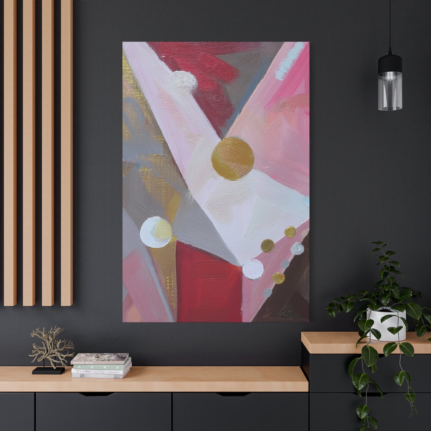 Abstract Oil Painting Print Canvas 20x24,20x30,24x30 24x32,24x36,30x40 32x48,36x48,40x60 Pine-Wood Inner Frame ABS-162