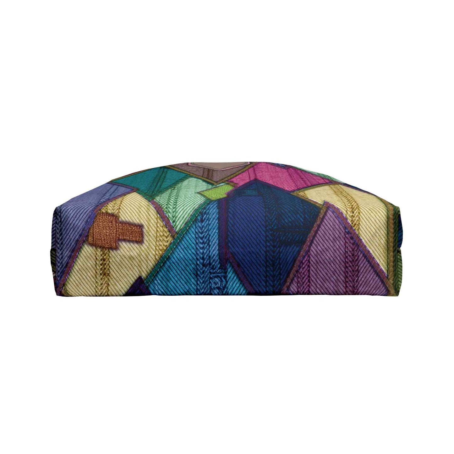 Denim Color Imitation Print Unisex Yoga Bag Spun Polyester 24x13 Canvas Gym Bag 28-2