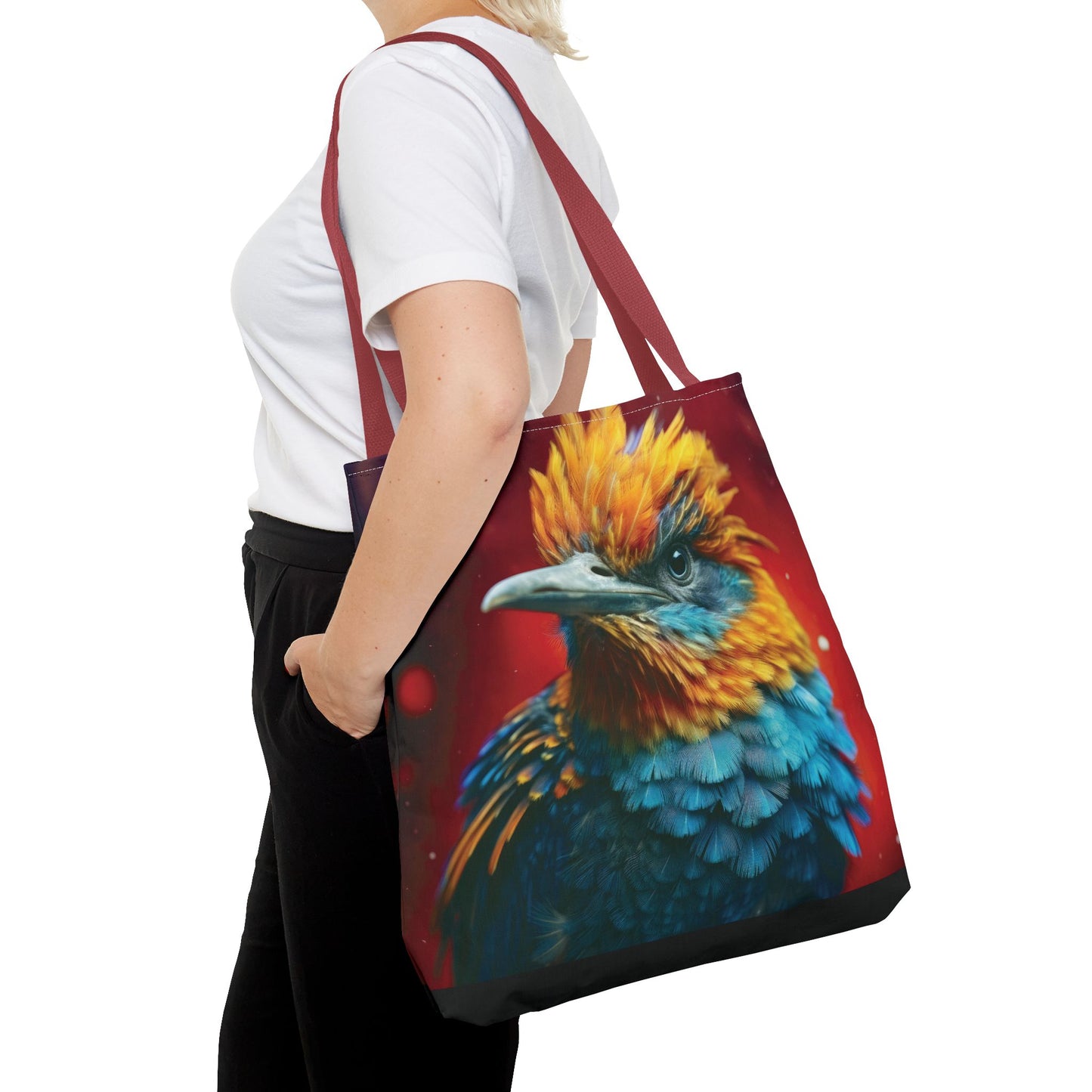 Bolsa de lona con estampados de animales