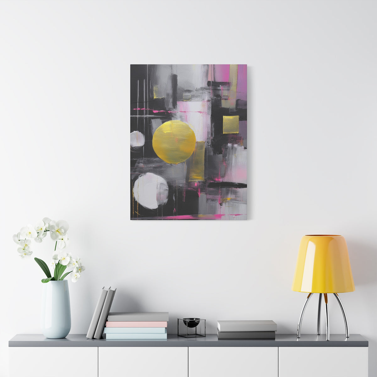 Abstract Oil Painting Print Canvas 20x24,20x30,24x30 24x32,24x36,30x40 32x48,36x48,40x60 Pine-Wood Inner Frame ABS-213
