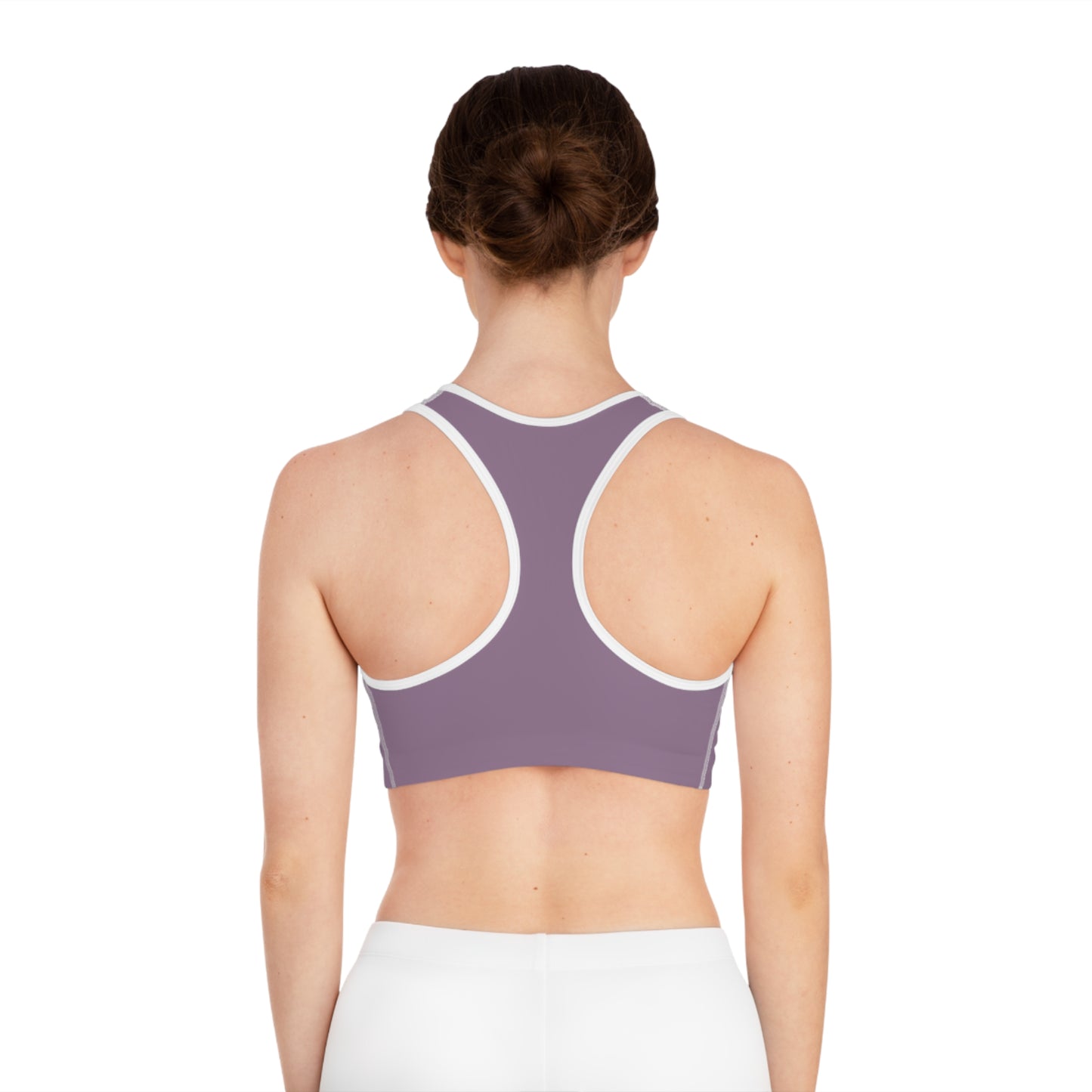 Purple Color Sports Bra, Purple Sports Bra 4