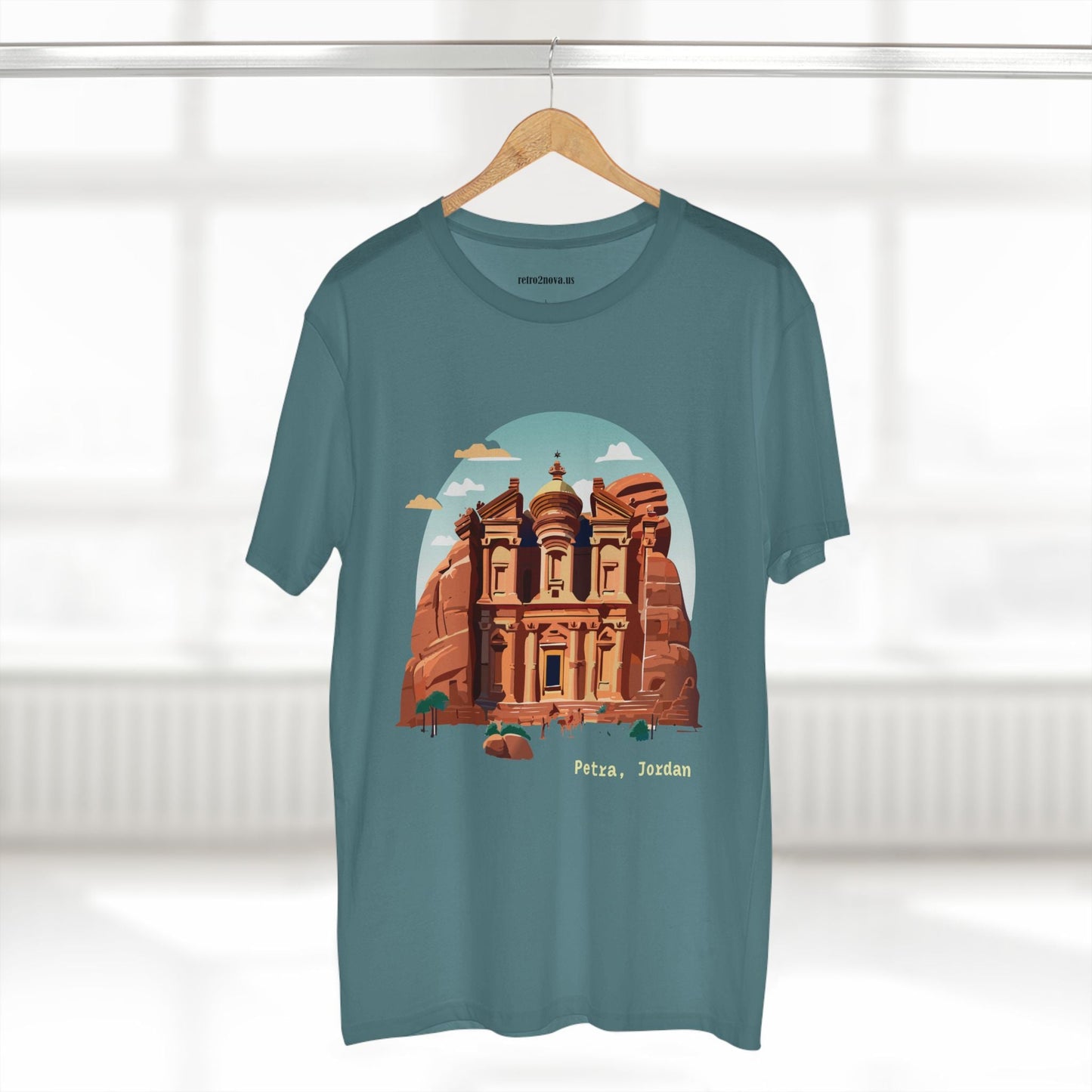 Petra Travel Shirt Unisex Premium Cotton Tee With Original Art Design For Tourists TT22