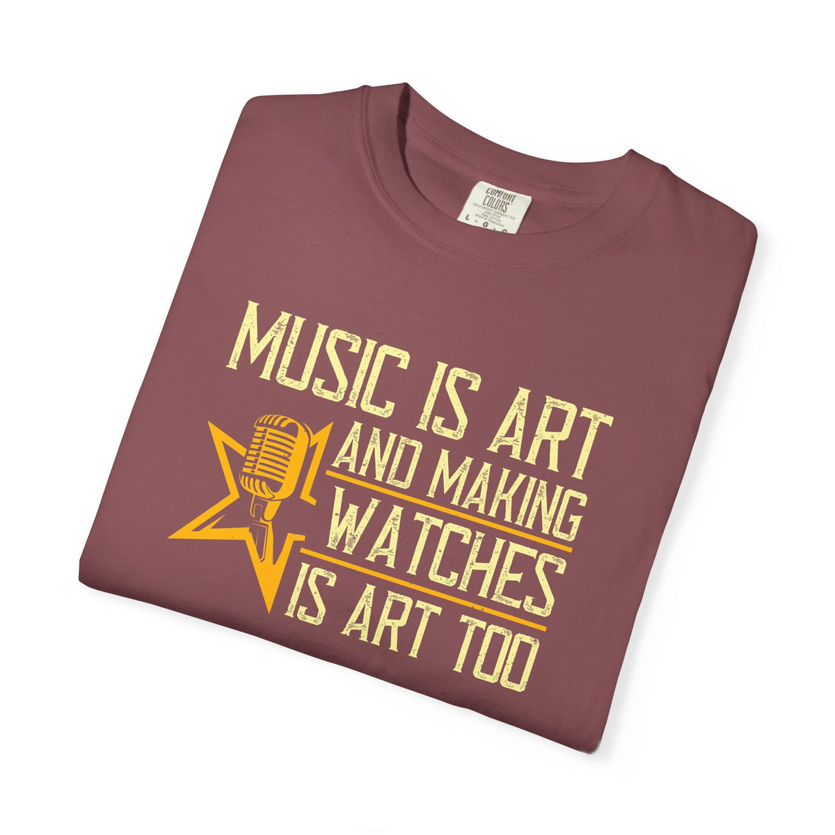 Music Graphic Unisex Heavy Cotton Art Designed T-Shirt m28