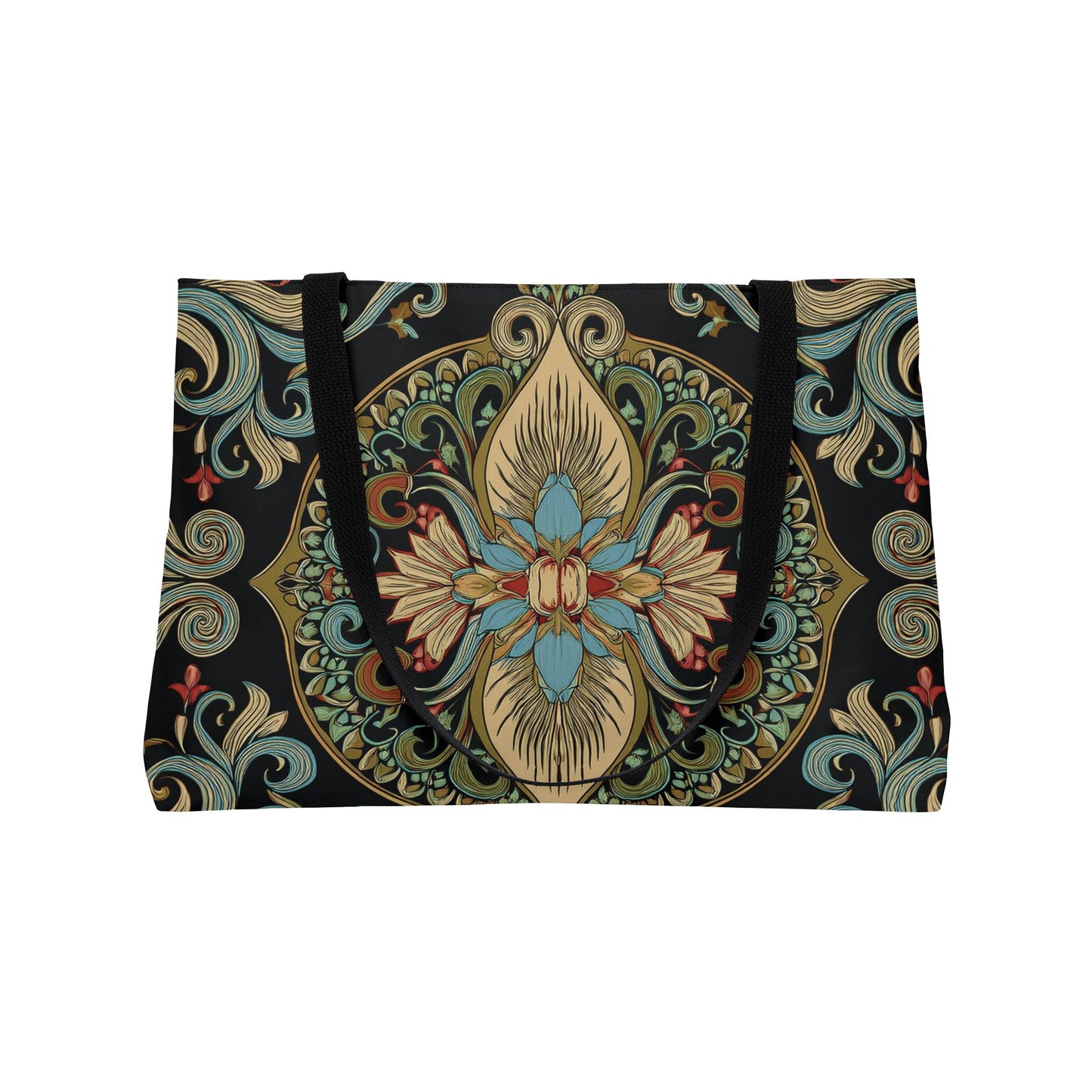 Ornament Print Big Bag Unisex Spun Poly 24x13 Canvas Art Bag OR-5