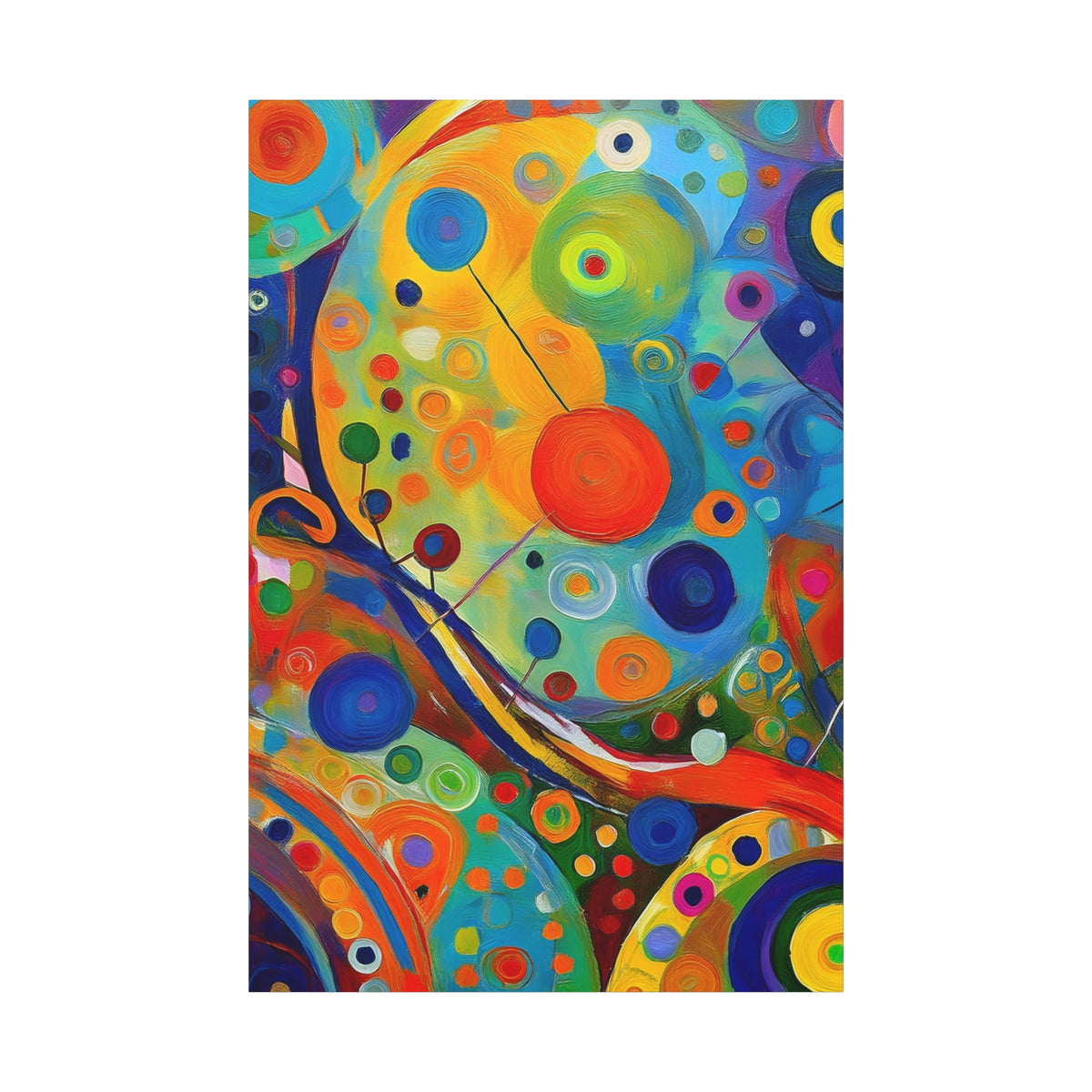 Abstract Oil Painting Print Canvas 20x24,20x30,24x30 24x32,24x36,30x40 32x48,36x48,40x60 Pine-Wood Inner Frame ABS-131