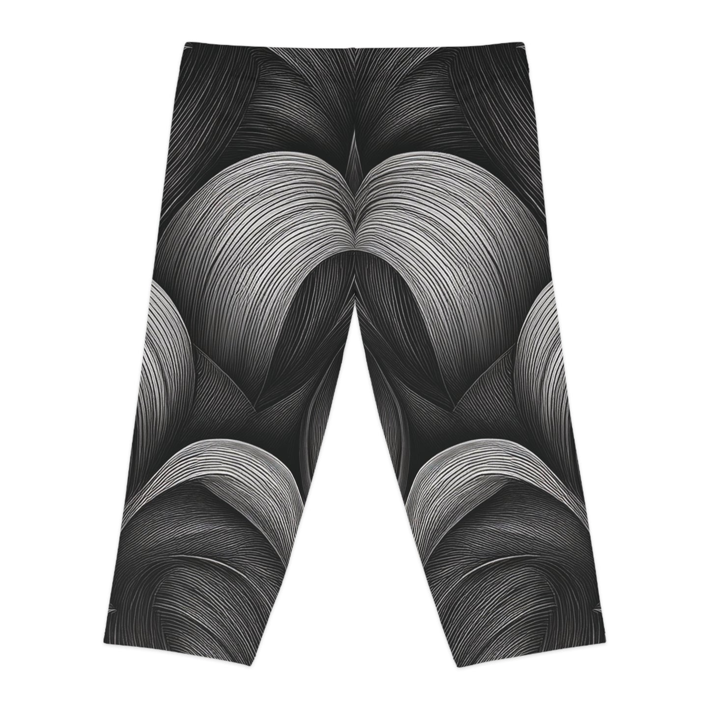 Abstract Capri Leggings - PPU BEST