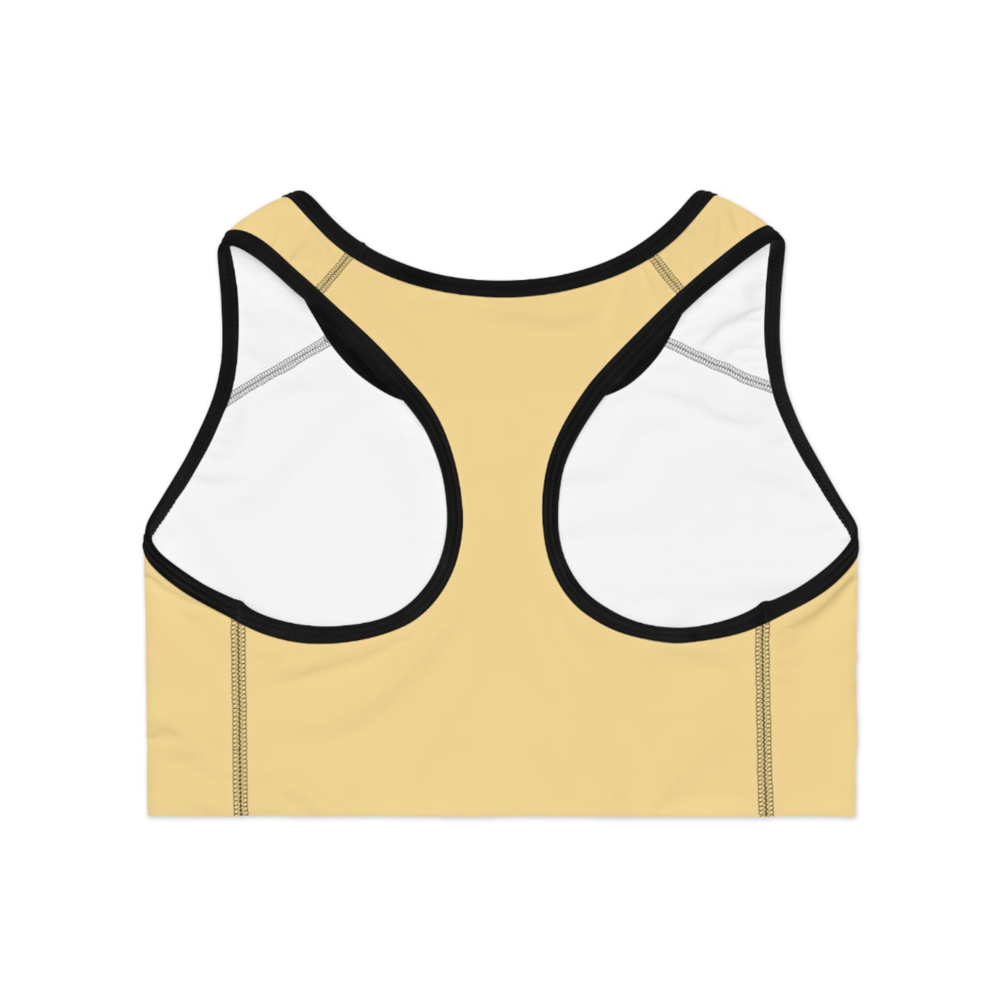 Yellow Color Sports Bra, Yellow Sports Bra 7