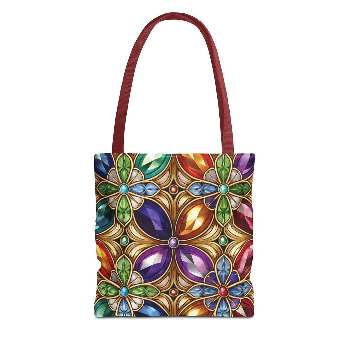 Ornament Pattern Print Unisex Poly Tote Bag 3 sizes