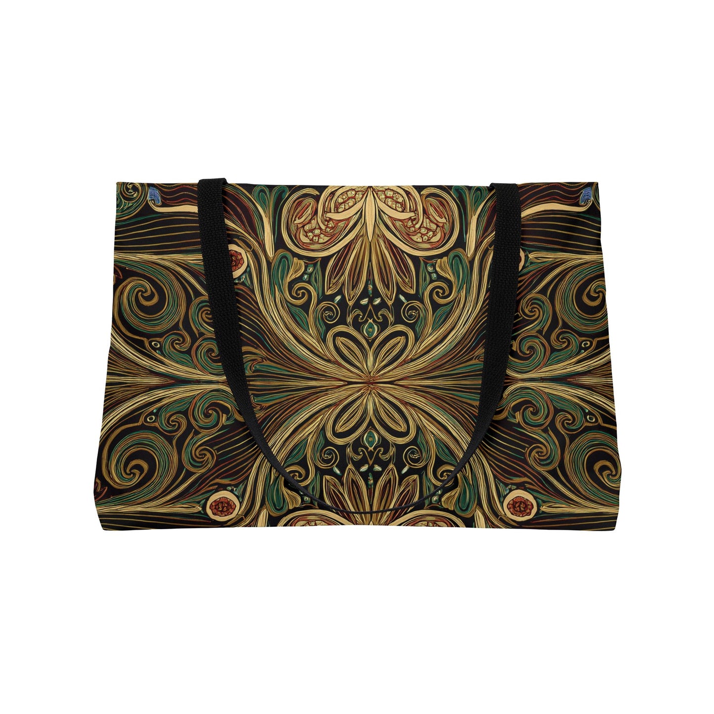 Ornament Print Big Bag Unisex Spun Poly 24x13 Canvas Art Bag OR-16