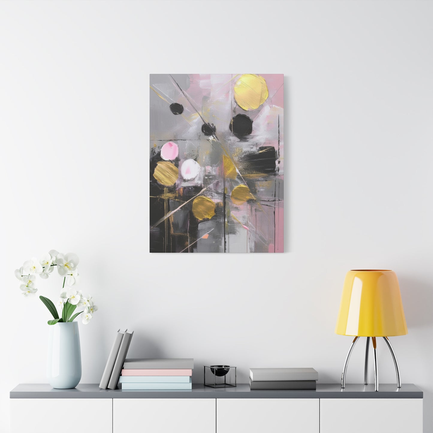 Abstract Oil Painting Print Canvas 20x24,20x30,24x30 24x32,24x36,30x40 32x48,36x48,40x60 Pine-Wood Inner Frame ABS-218