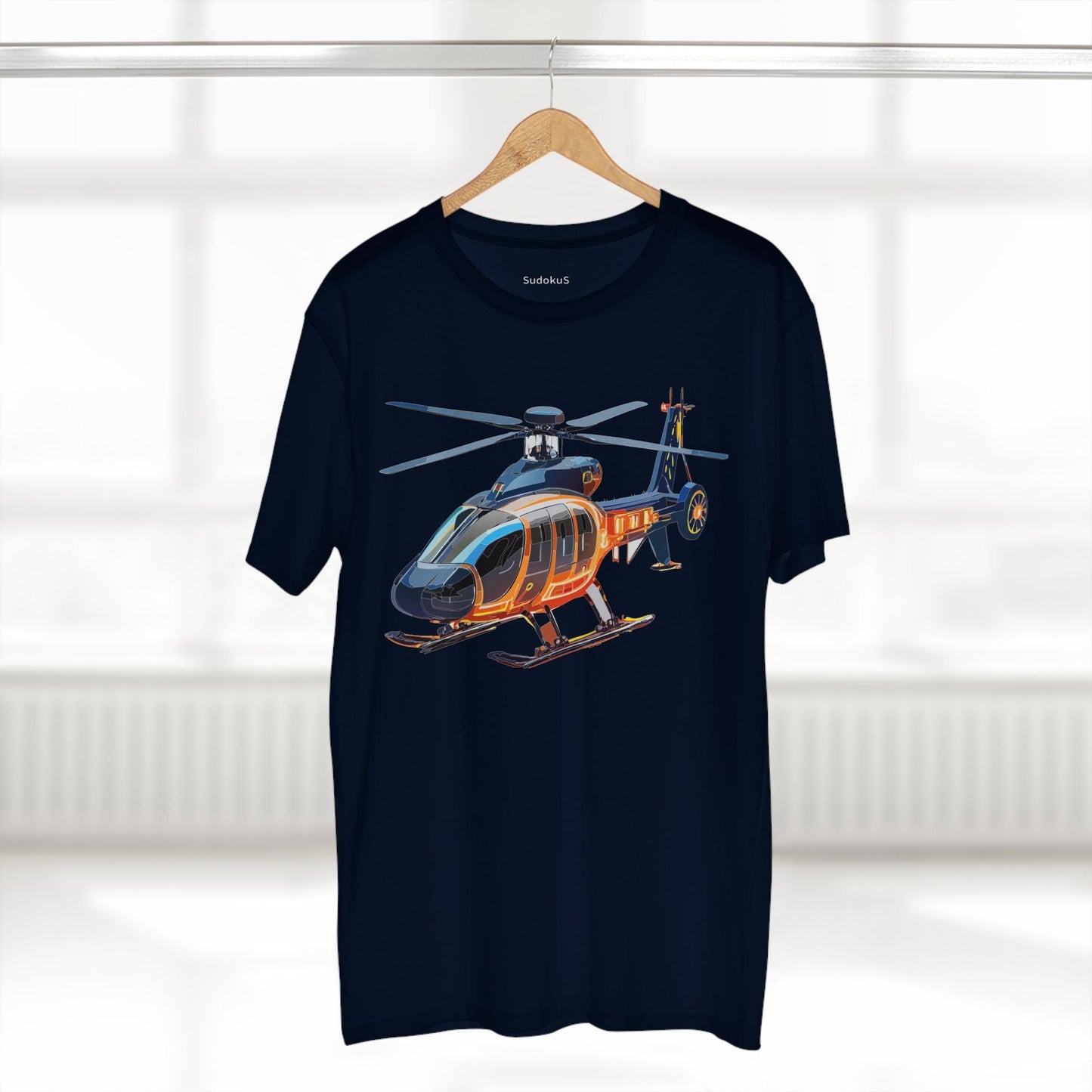 Chopper Graphic Unisex 100 Cotton Staple Tee 10