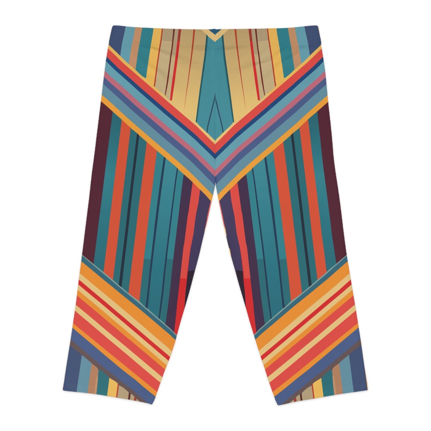 Abstract Capri Leggings - PPU BEST