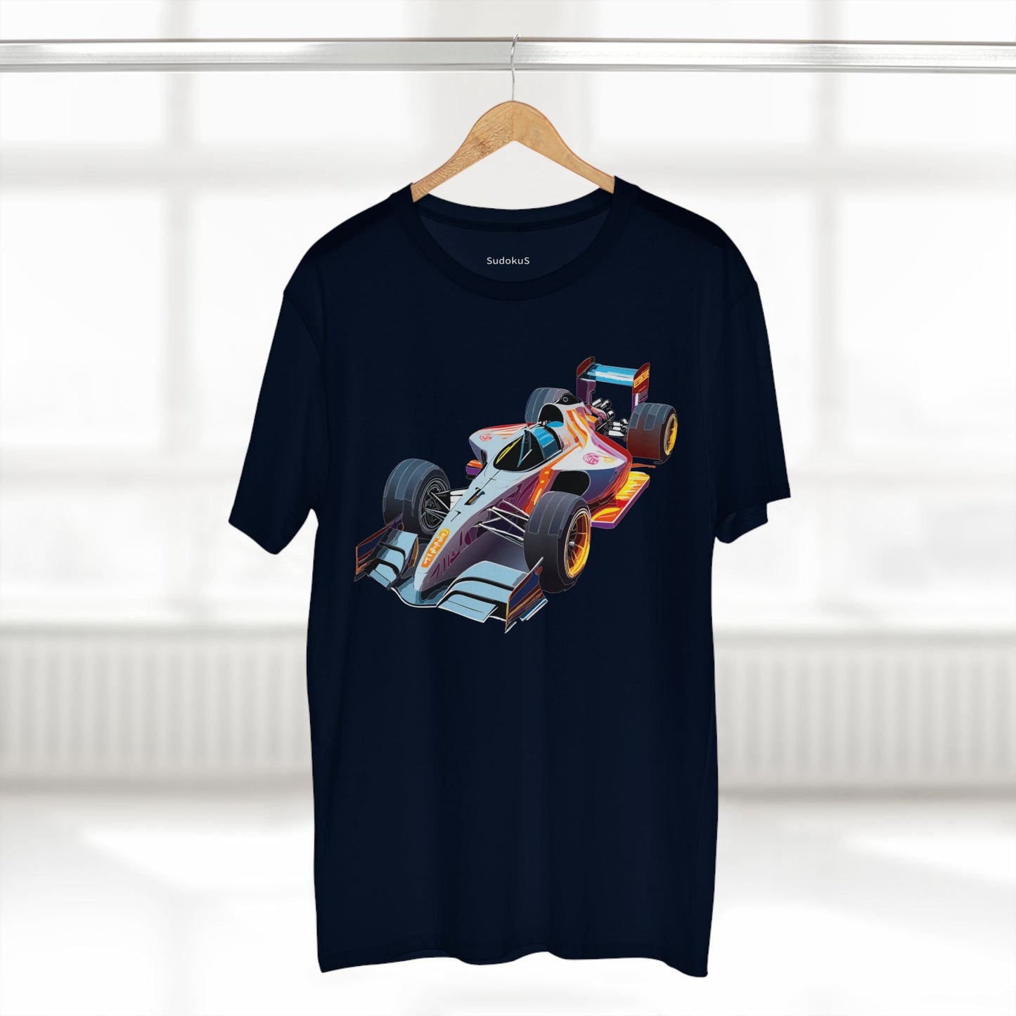 Car Graphic Unisex 100 Cotton Staple Tee 11
