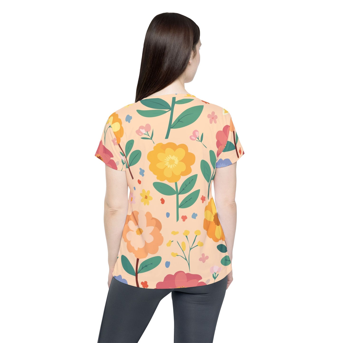 Floral Print Shirt, Shirt with Flowers