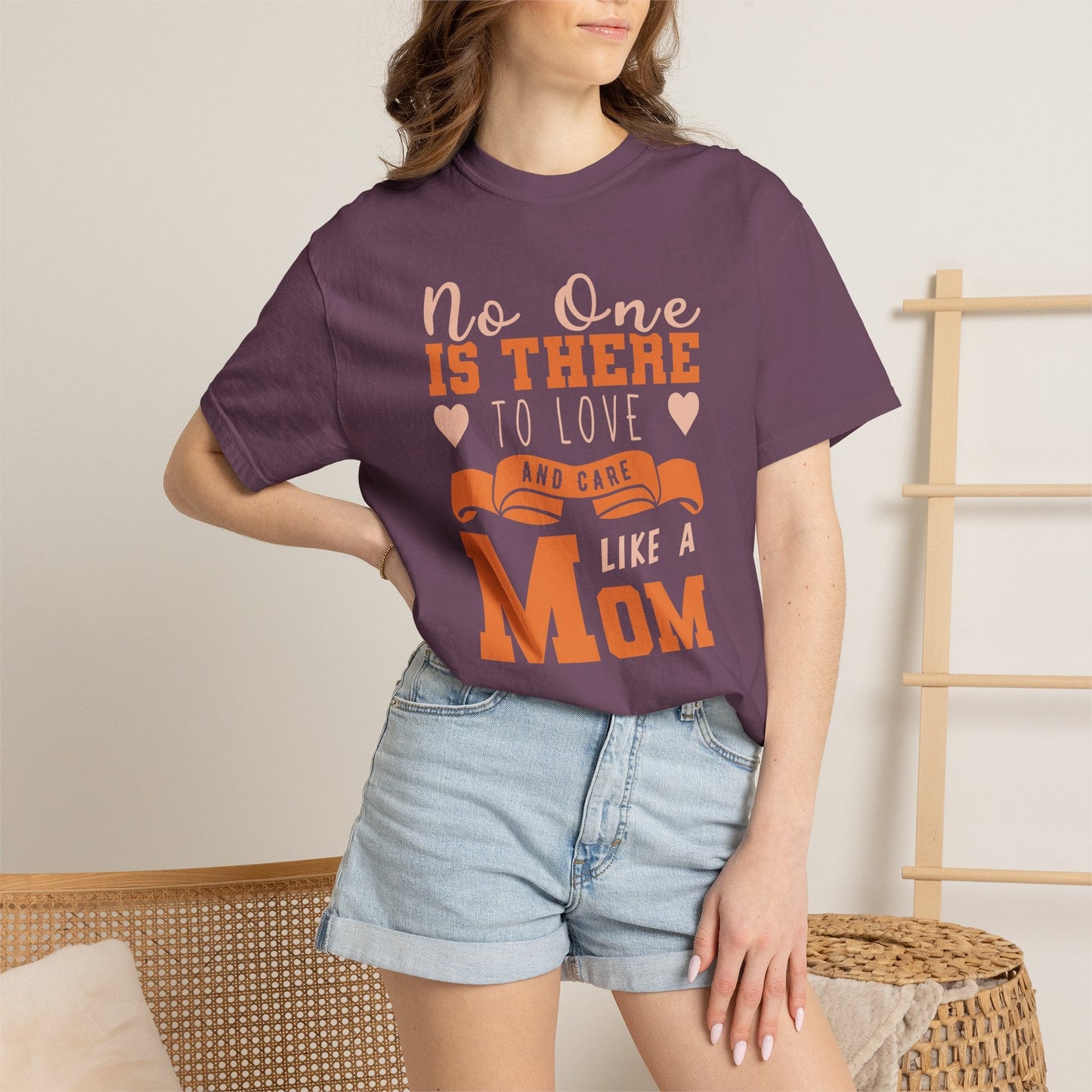 Mom T-shirt Mother Day Mama Tee Unisex Comfort Colors Garment-Dyed Cotton h47