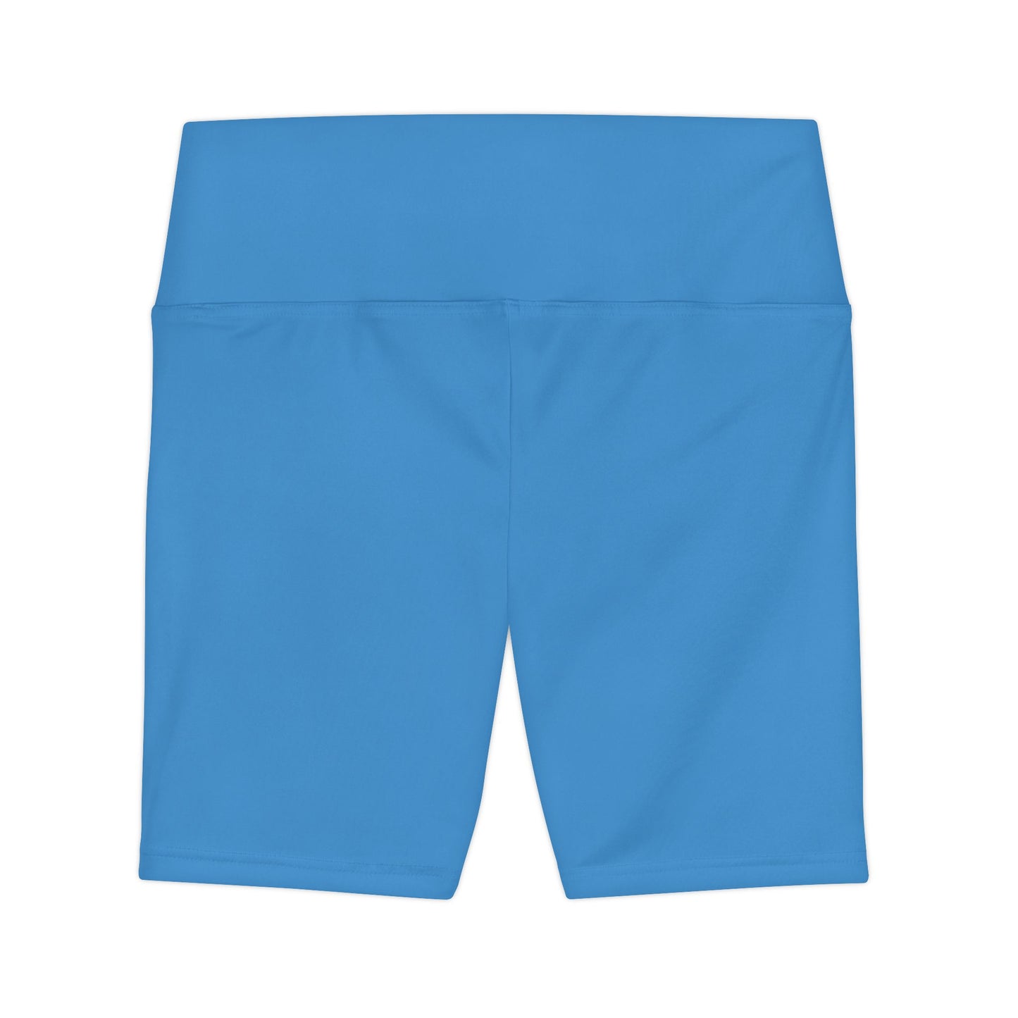 Blue Bell Women's Workout Shorts — Solid High-Waist Biker Shorts for Exercise & Everyday Wear