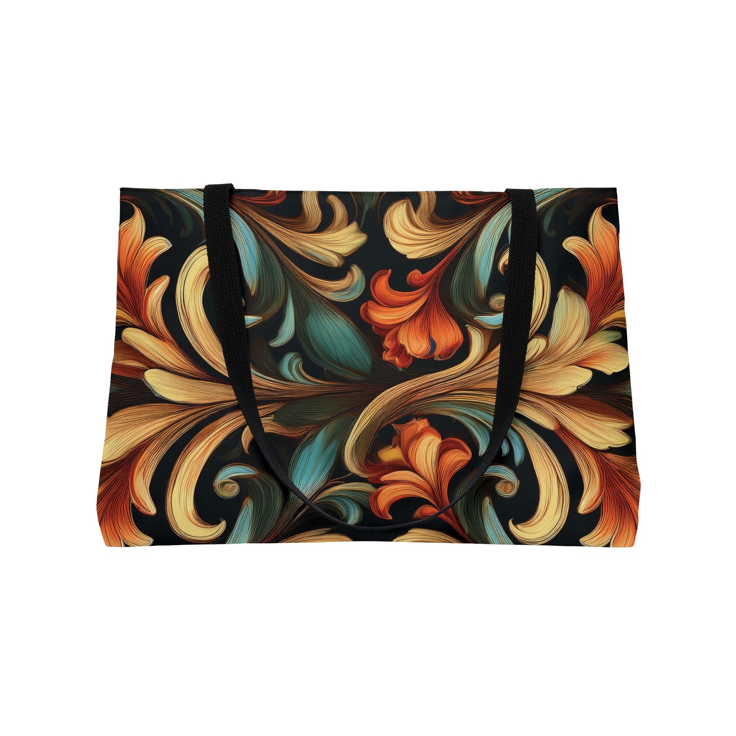 Ornament Print Big Bag Unisex Spun Poly 24x13 Canvas Art Bag OR-57