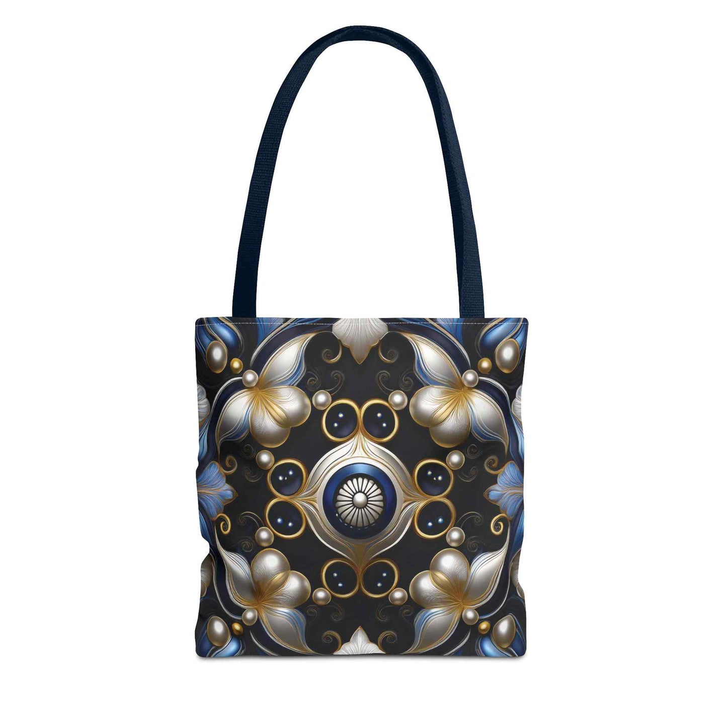Ornament Pattern Print Unisex Poly Tote Bag 3 sizes
