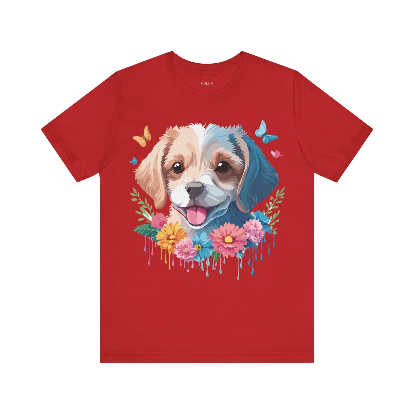 Dog Graphic Unisex 100 Cotton T-Shirt 1