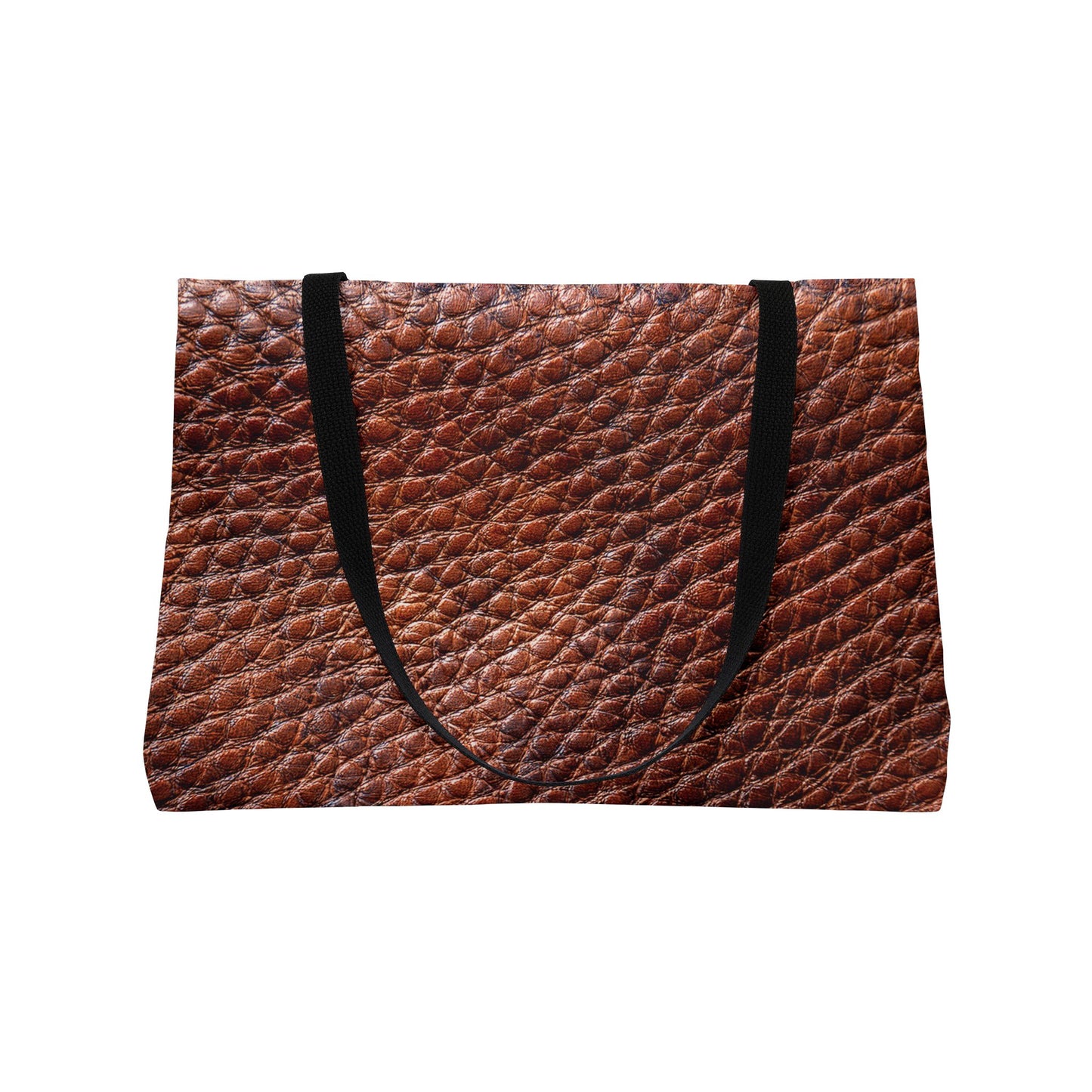 Leather Print imitation Big Bag 100% Spun Poly 24x13 Canvas Art Bag-2