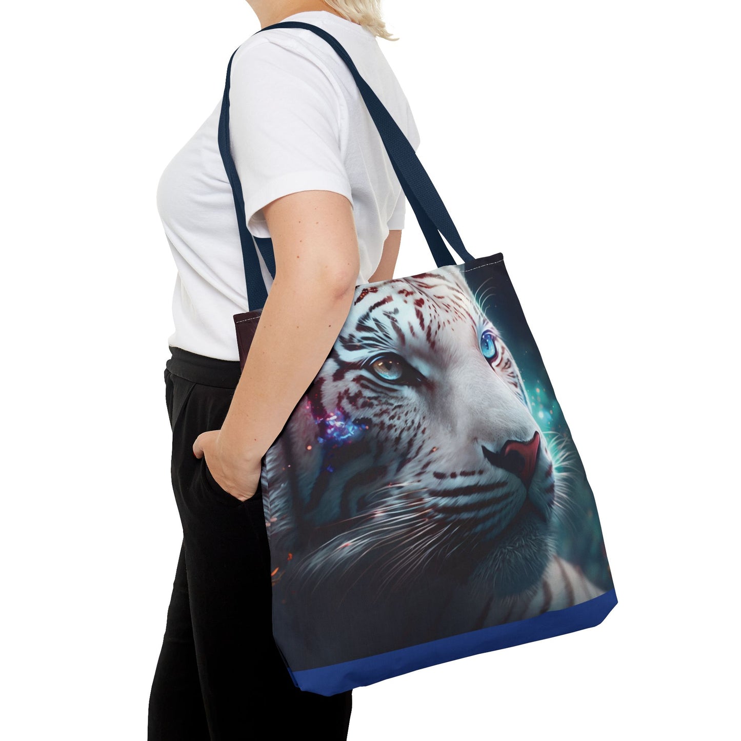 Bolsa de lona con estampados de animales