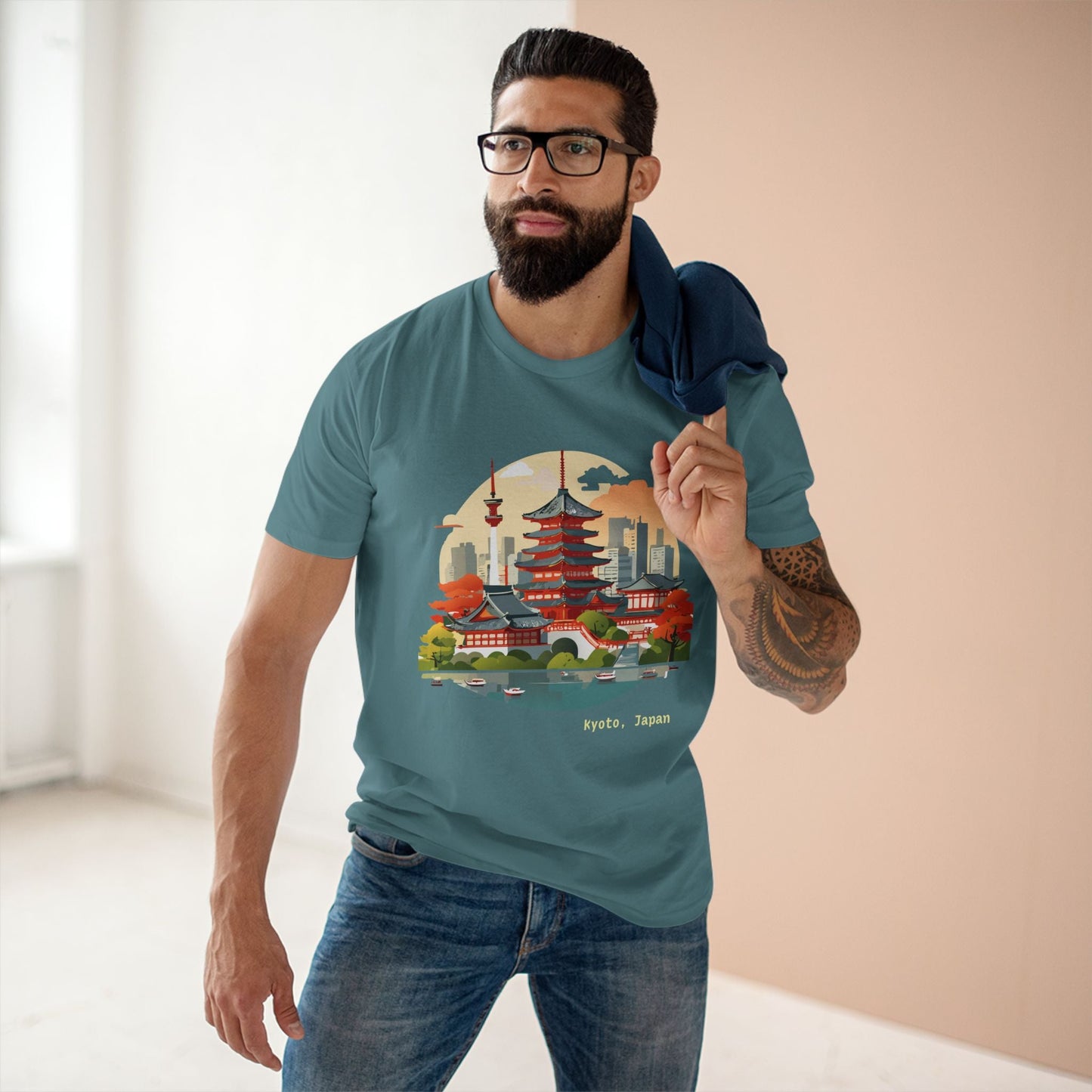 Japan Travel Graphic Unisex 100 Cotton Tee 42