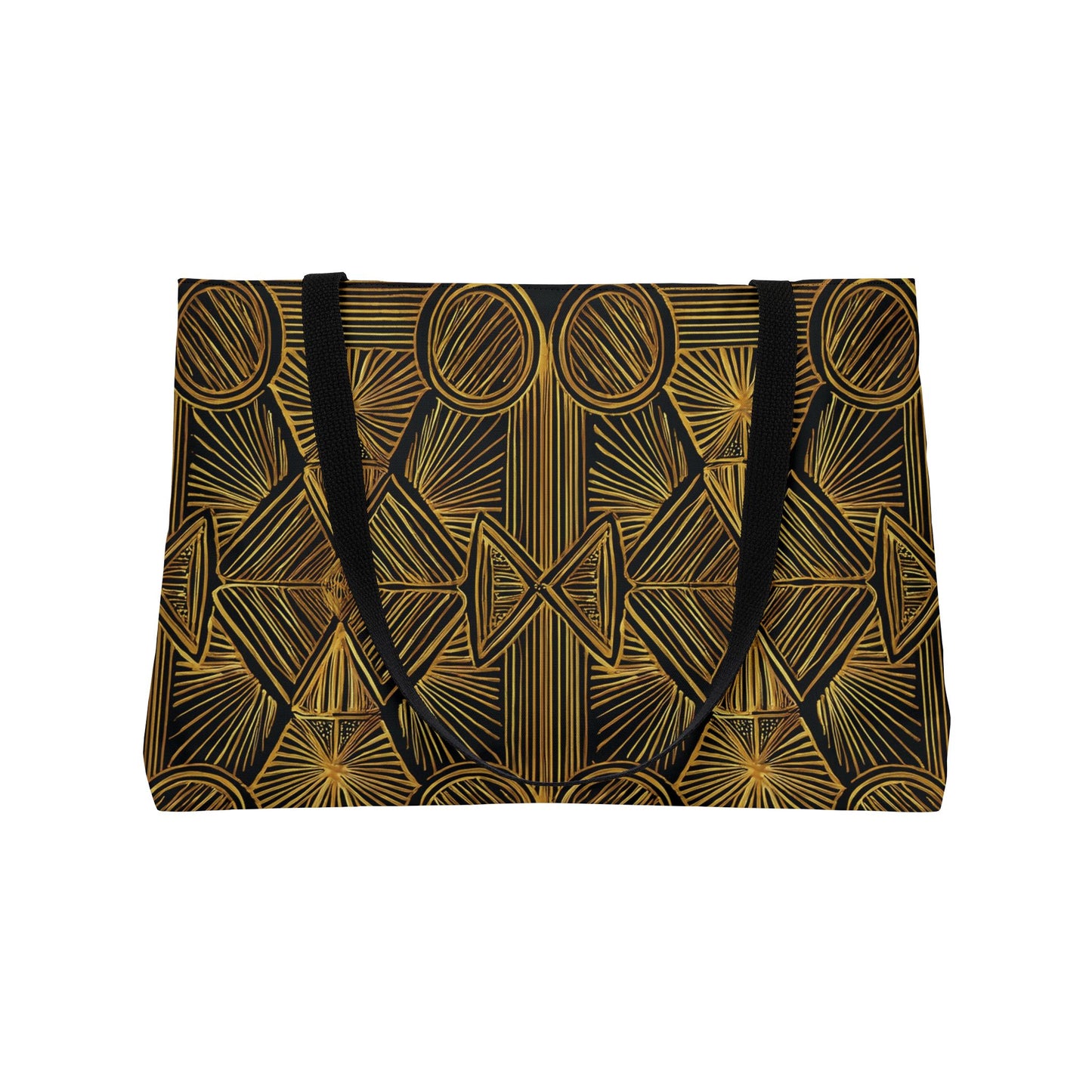 Ornament Print Big Bag Unisex Spun Poly 24x13 Canvas Art Bag OR-48