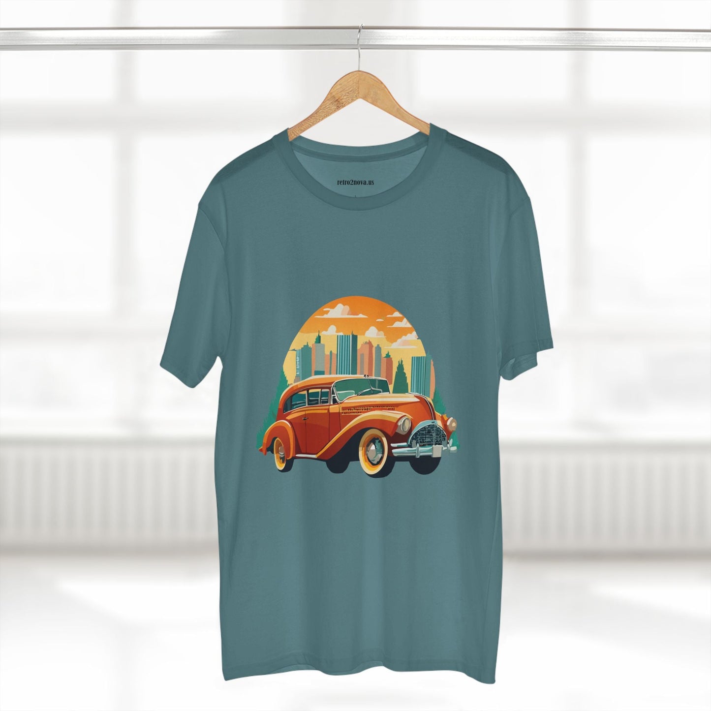 Retro Car Shirts Vintage Car Tee By Retro2Nova Unisex Premium Cotton Original Art Design Collection