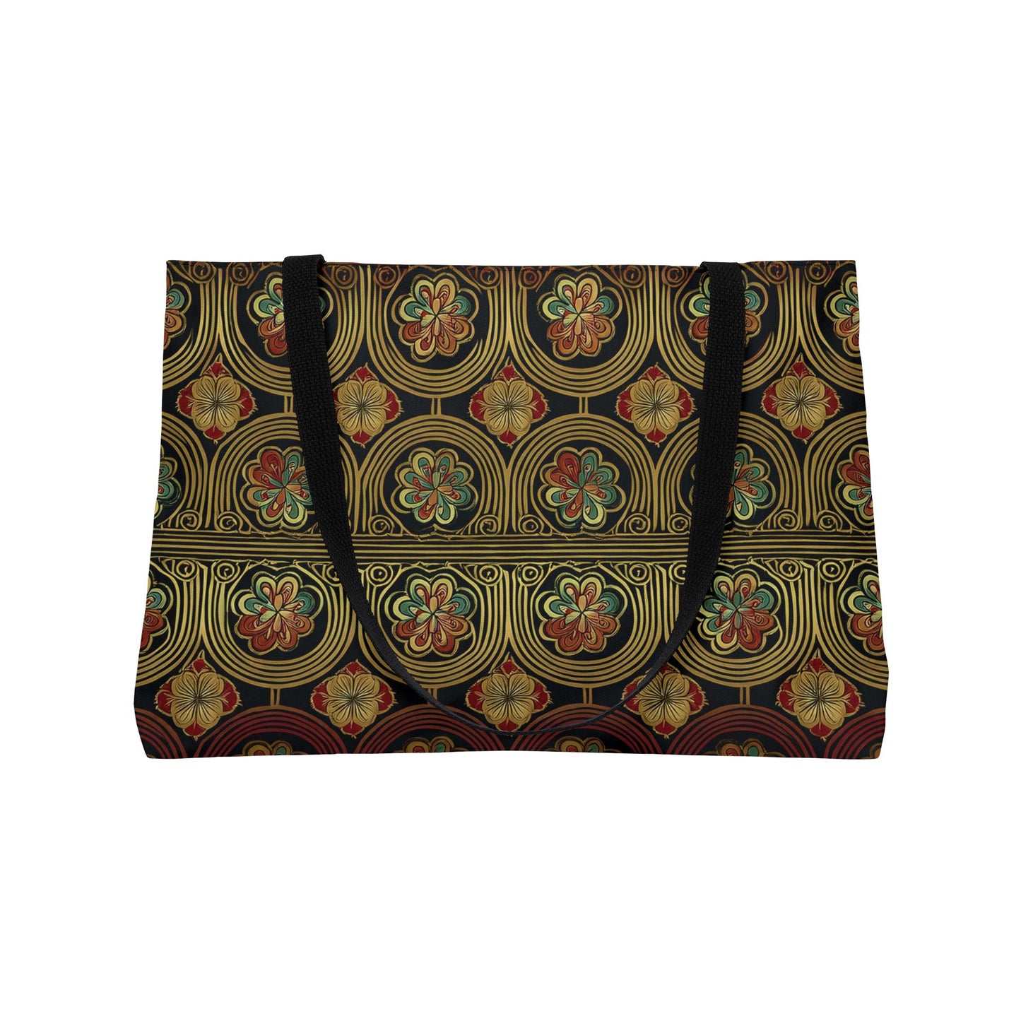 Ornament Print Big Bag Unisex Spun Poly 24x13 Canvas Art Bag OR-6