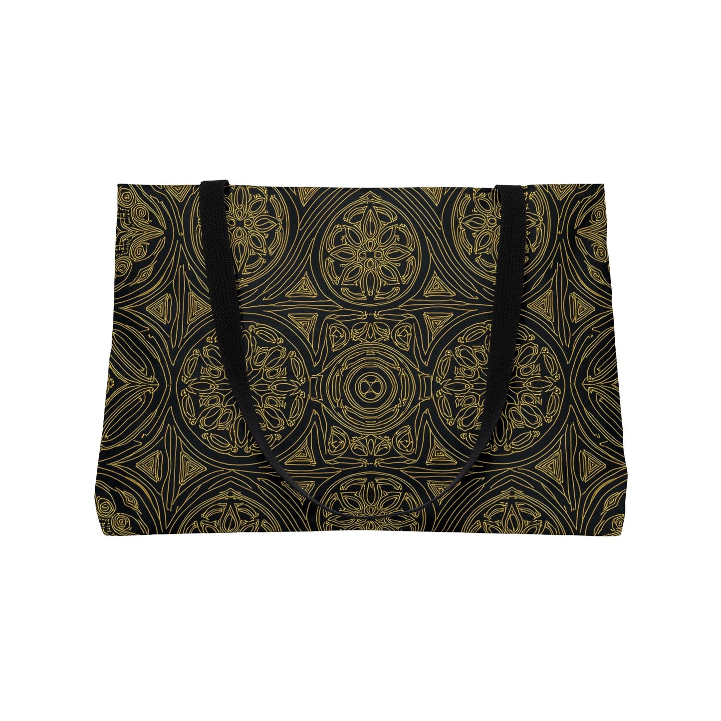 Ornament Print Big Bag Unisex Spun Poly 24x13 Canvas Art Bag OR-43