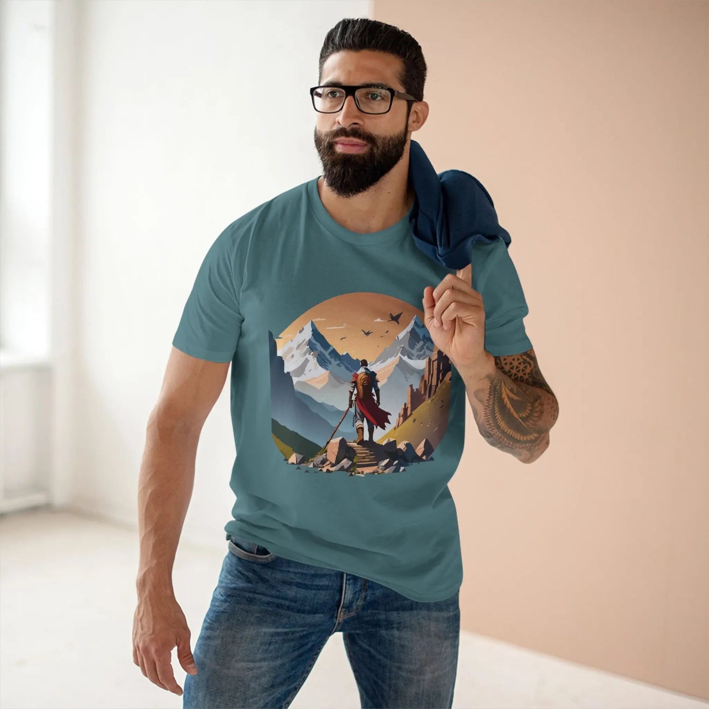 Adventures Graphic Unisex 100 Cotton Staple Tee 23