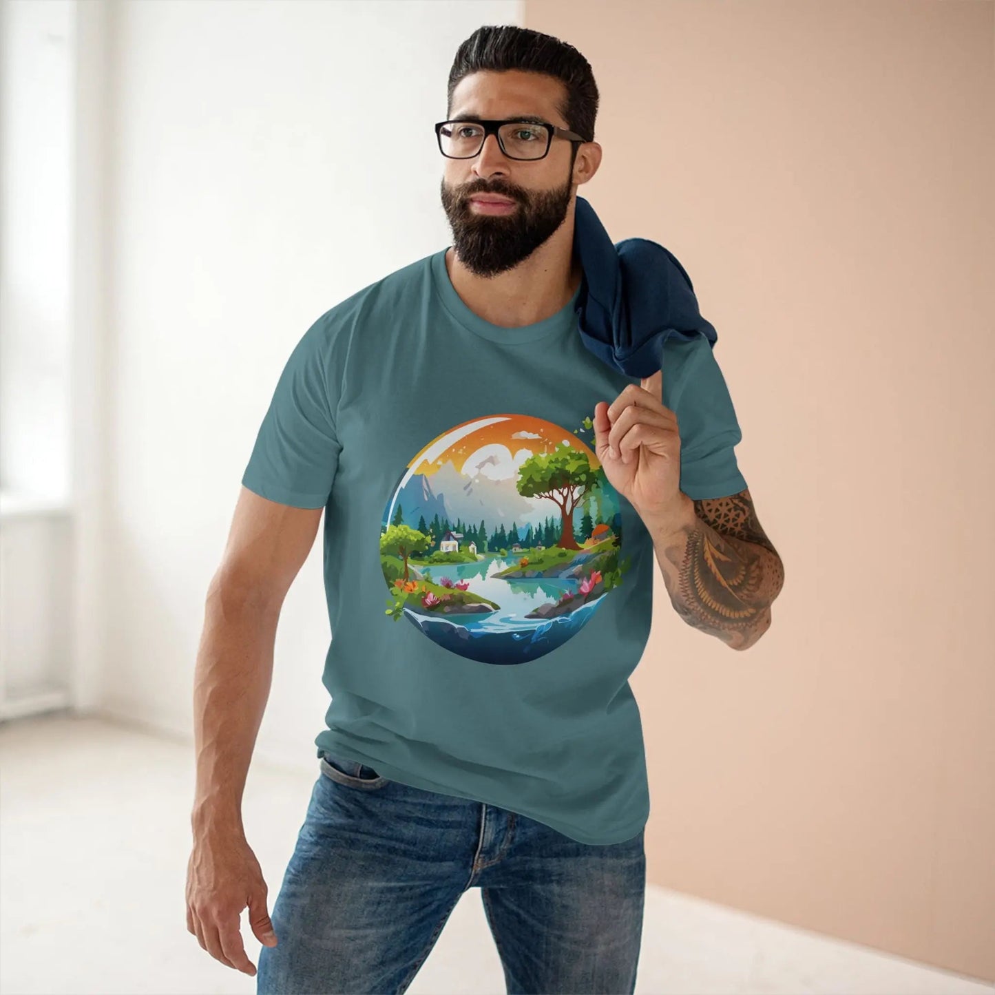 Fantasy Graphic Unisex 100 Cotton Staple Tee 17