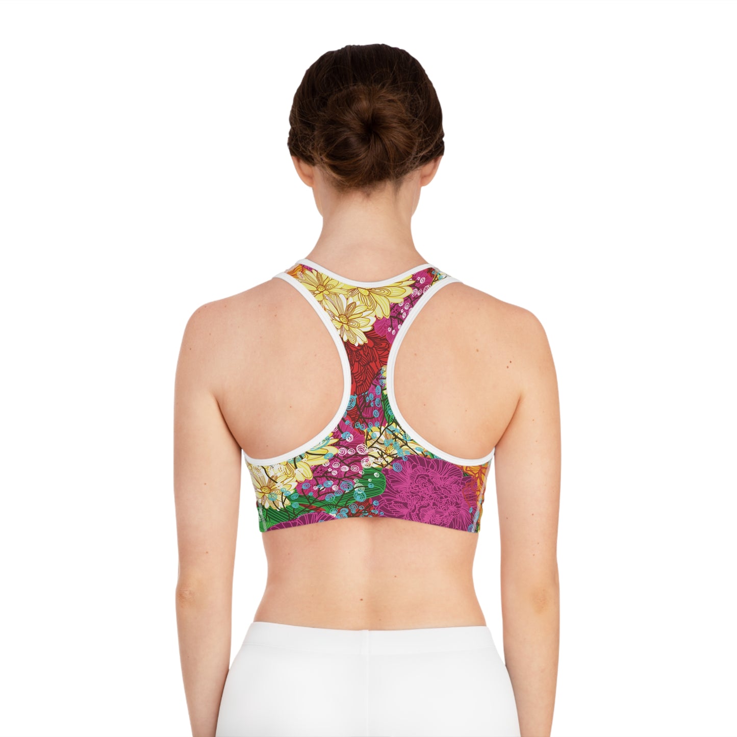 Floral Sports Bra - PPU BEST