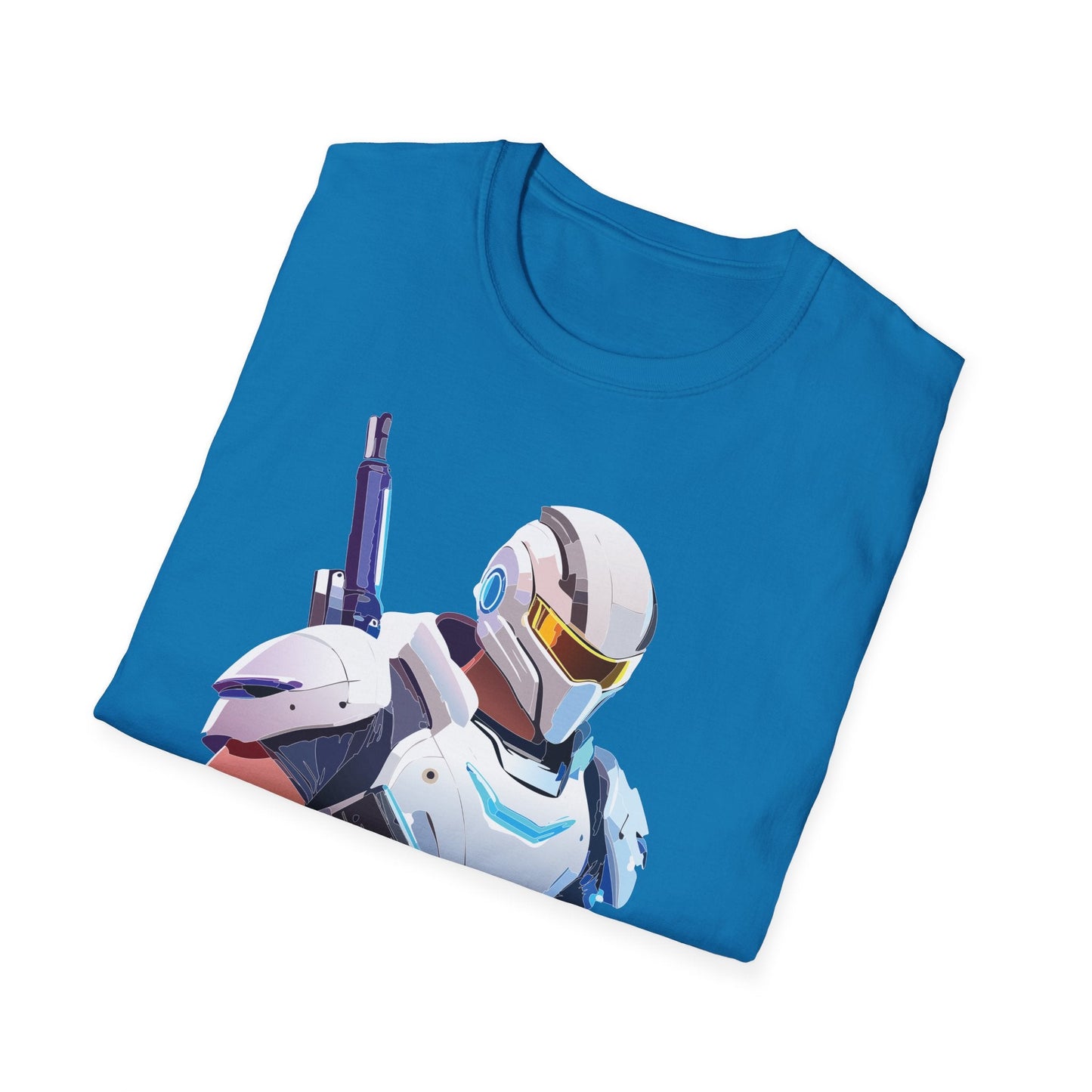 Robocop T Shirt Unisex Softstyle 64000 Gildan 100 Percent Ring Spun Cotton Graphic Tee