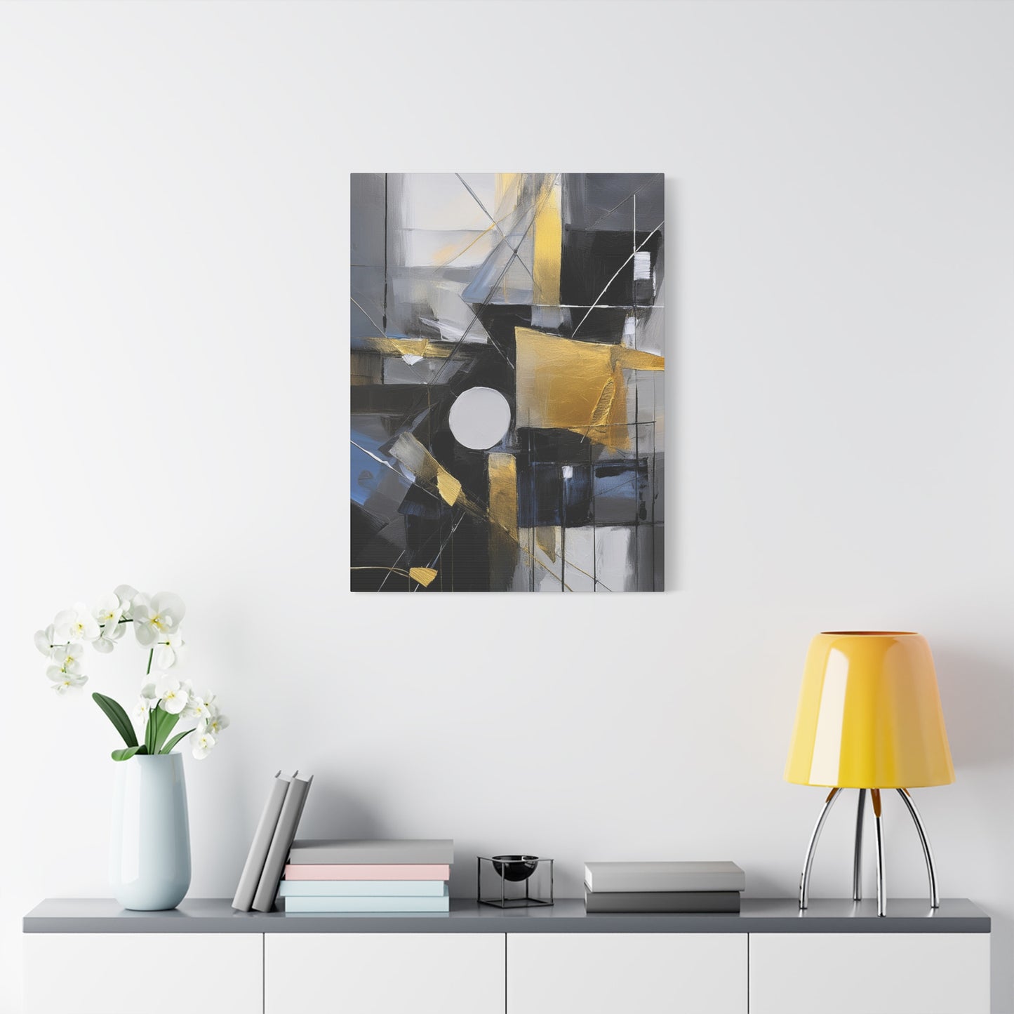 Abstract Oil Painting Print Canvas 20x24,20x30,24x30 24x32,24x36,30x40 32x48,36x48,40x60 Pine-Wood Inner Frame ABS-226