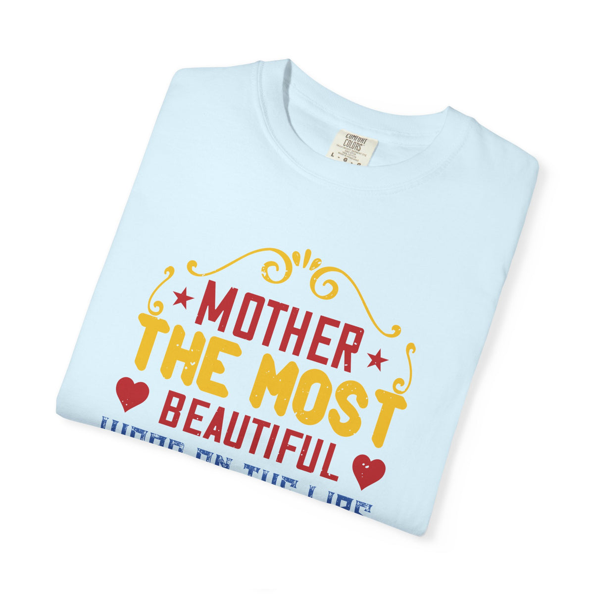 Mom T-shirt Mother Day Mama Tee Unisex Comfort Colors Garment-Dyed Cotton h84