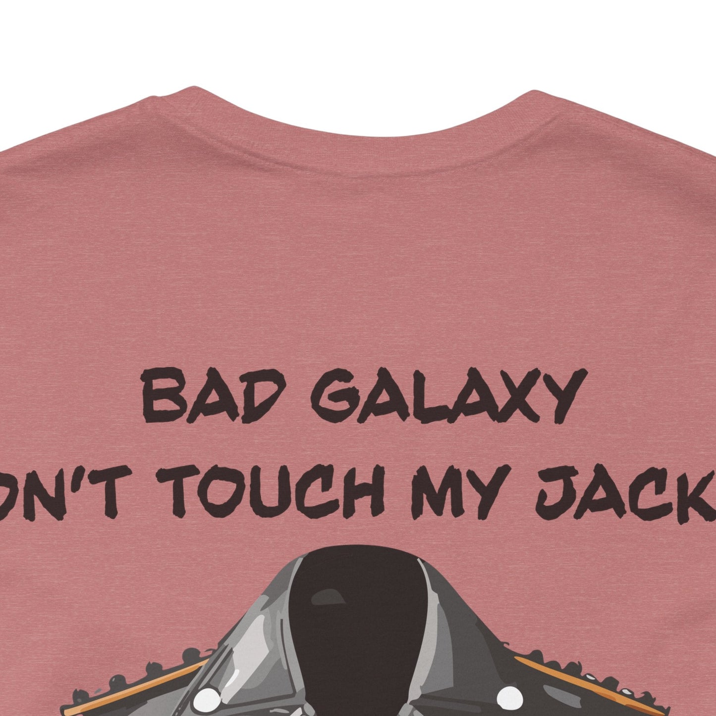Punk Rock Tee Shirt From Bad Galaxy Made To Order 100 Percent Cotton Eco Friendly Inks USA