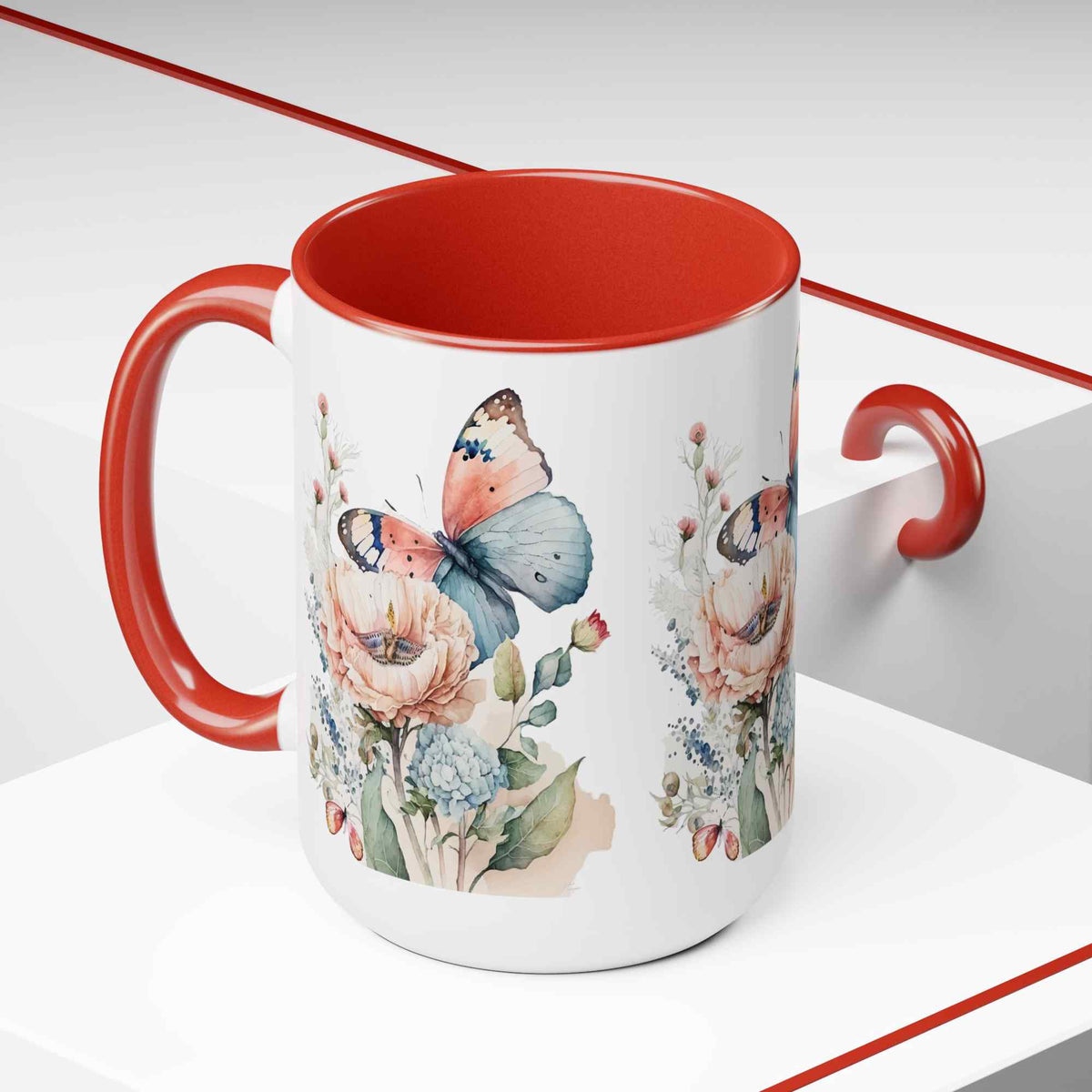 Butterfly Mug, Butterfly Cup - PPU BEST