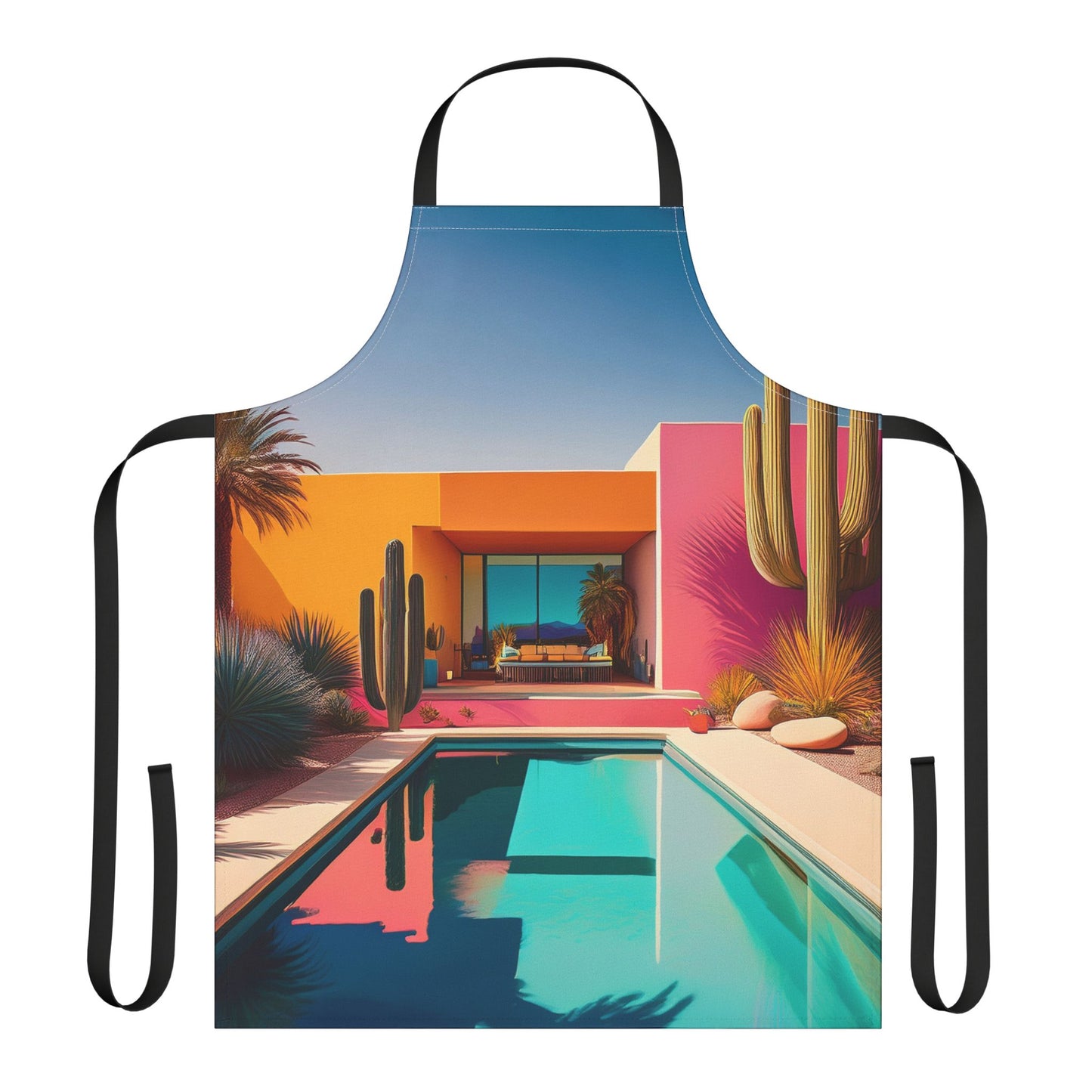 Home 100% Polyester Stain-resistant 31.5 x 25.6 Art Print Canvas Apron 2