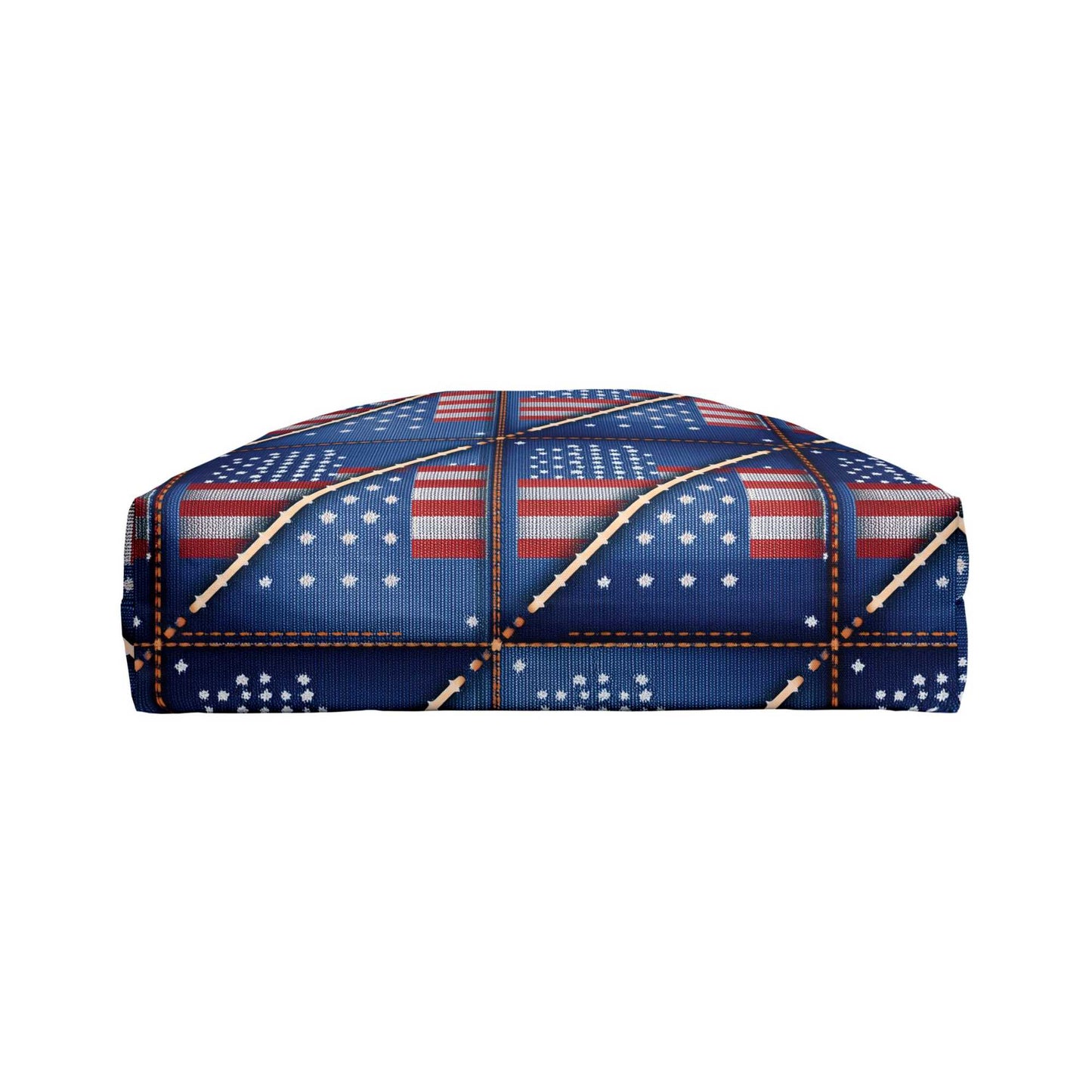 4th of July Denim Color Imitation Print Unisex Yoga Bag Spun Poly 24x13 Canvas Bag 72
