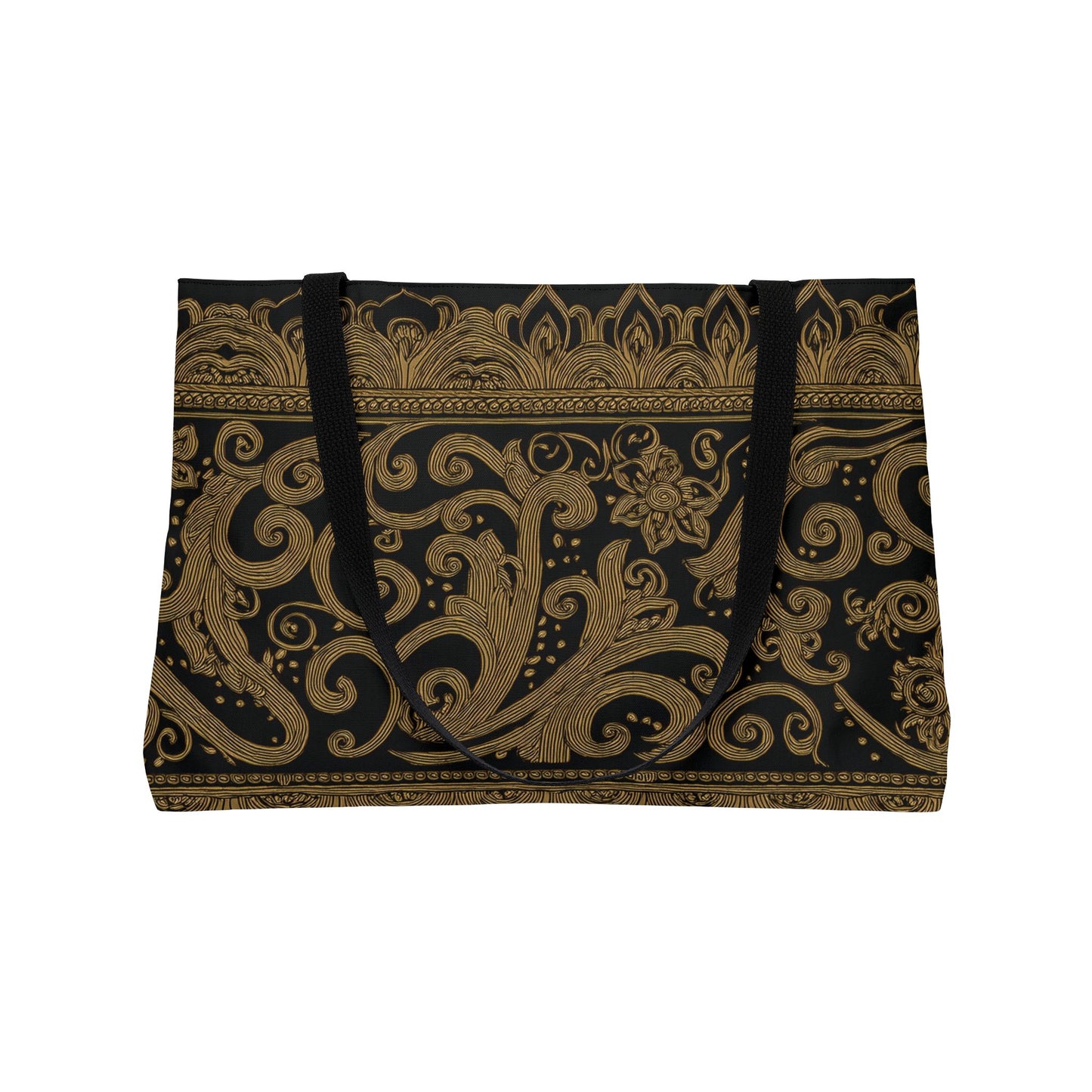 Ornament Print Big Bag Unisex Spun Poly 24x13 Canvas Art Bag OR-36