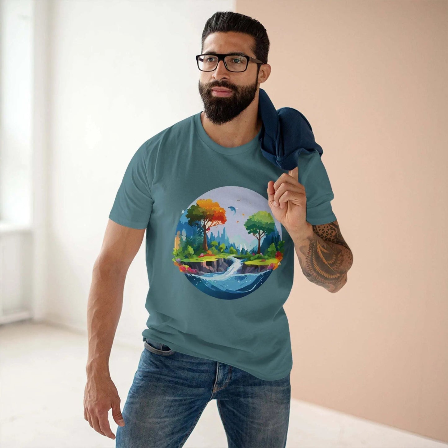 Fantasy Graphic Unisex 100 Cotton Staple Tee 5