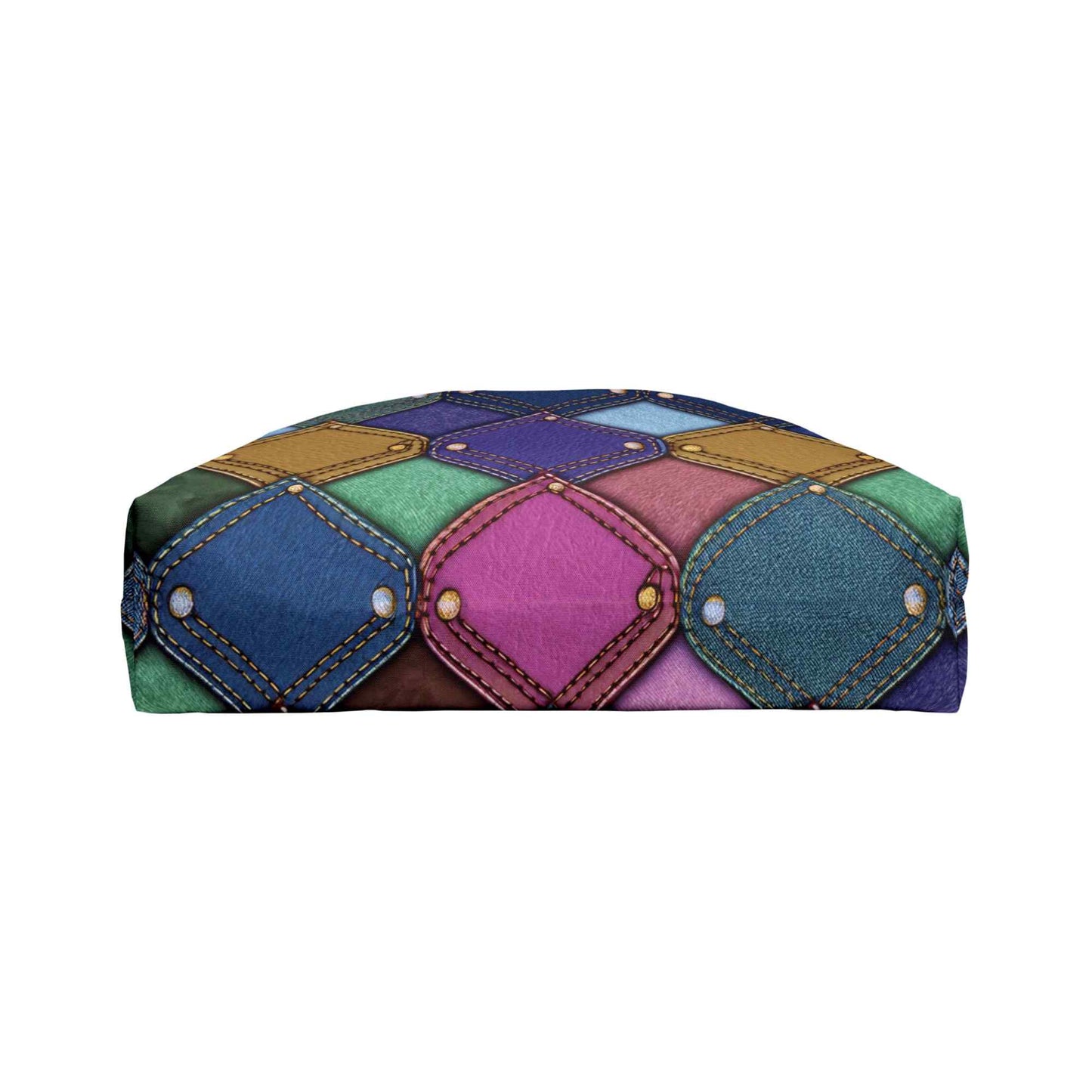 Denim Color Imitation Print Unisex Yoga Bag Spun Polyester 24x13 Canvas Gym Bag 40