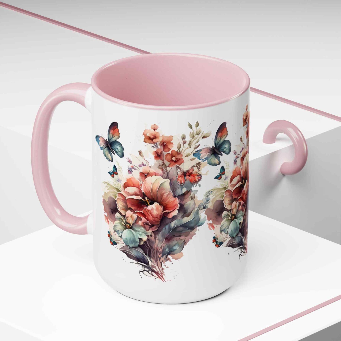 Butterfly Mug, Butterfly Cup - PPU BEST