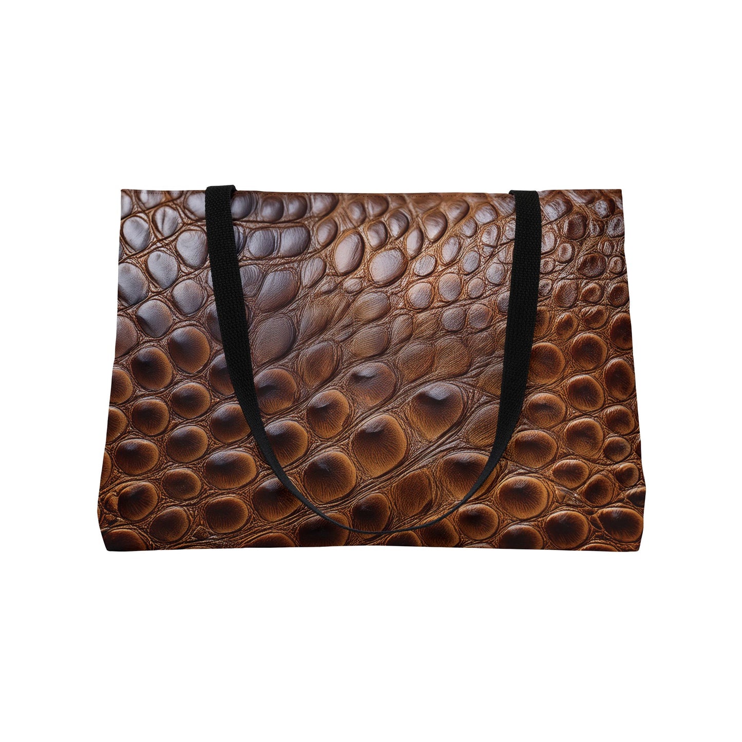 Leather Print Big Bag High-Quality 100% Spun Poly 24x13 Canvas Art Bag L-23