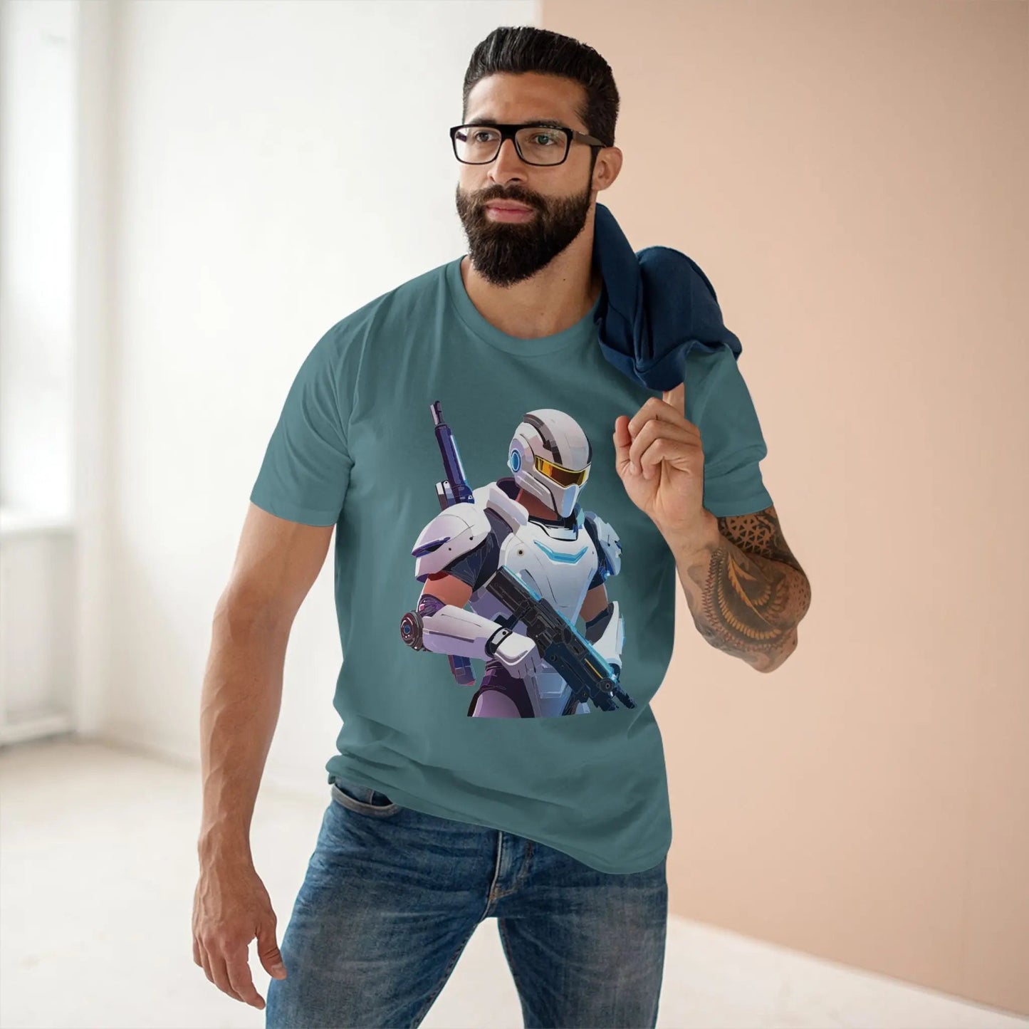 Robocop Graphic Unisex 100 Cotton Staple Tee